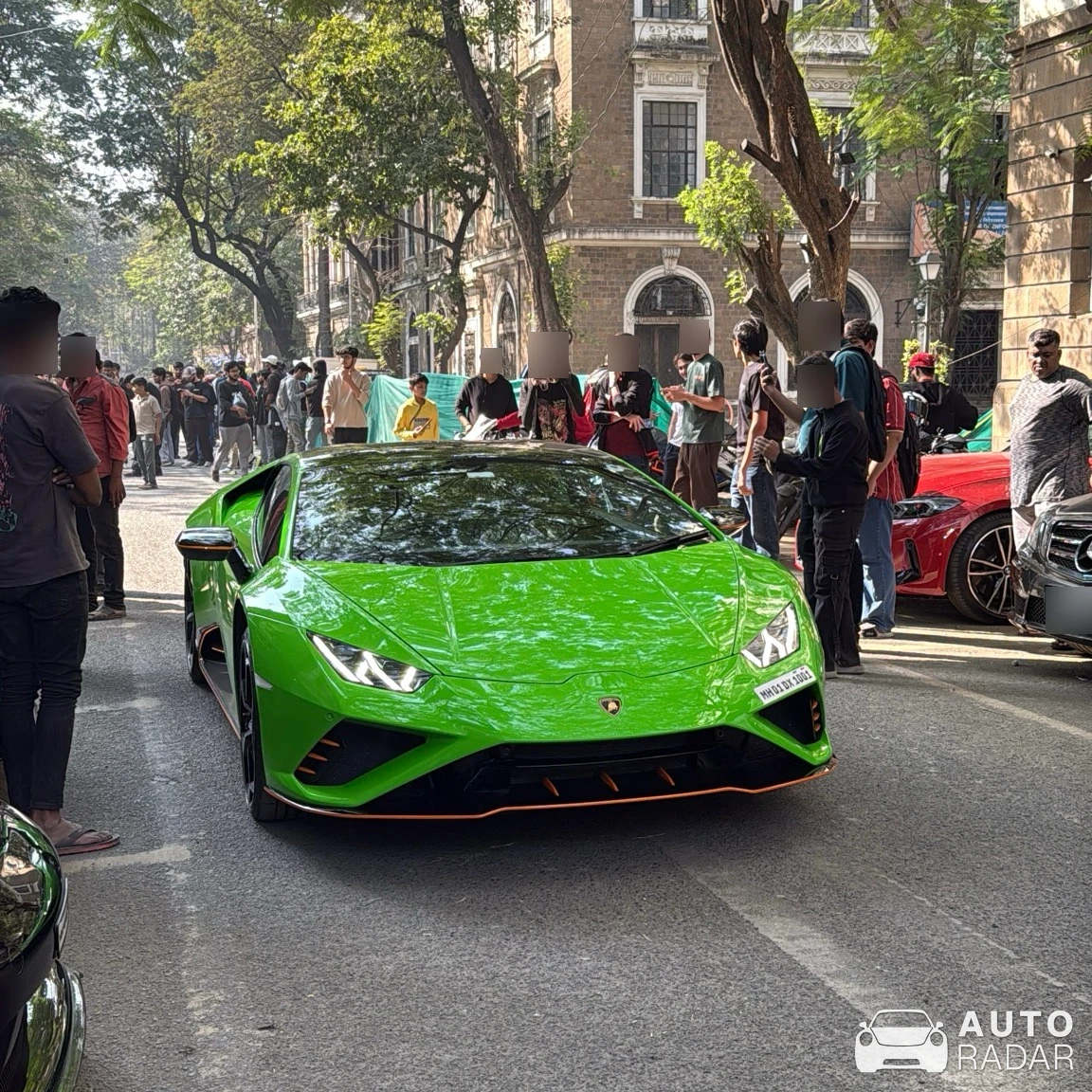 Lamborghini Huracán LP640-4 EVO spotted in Mumbai, India