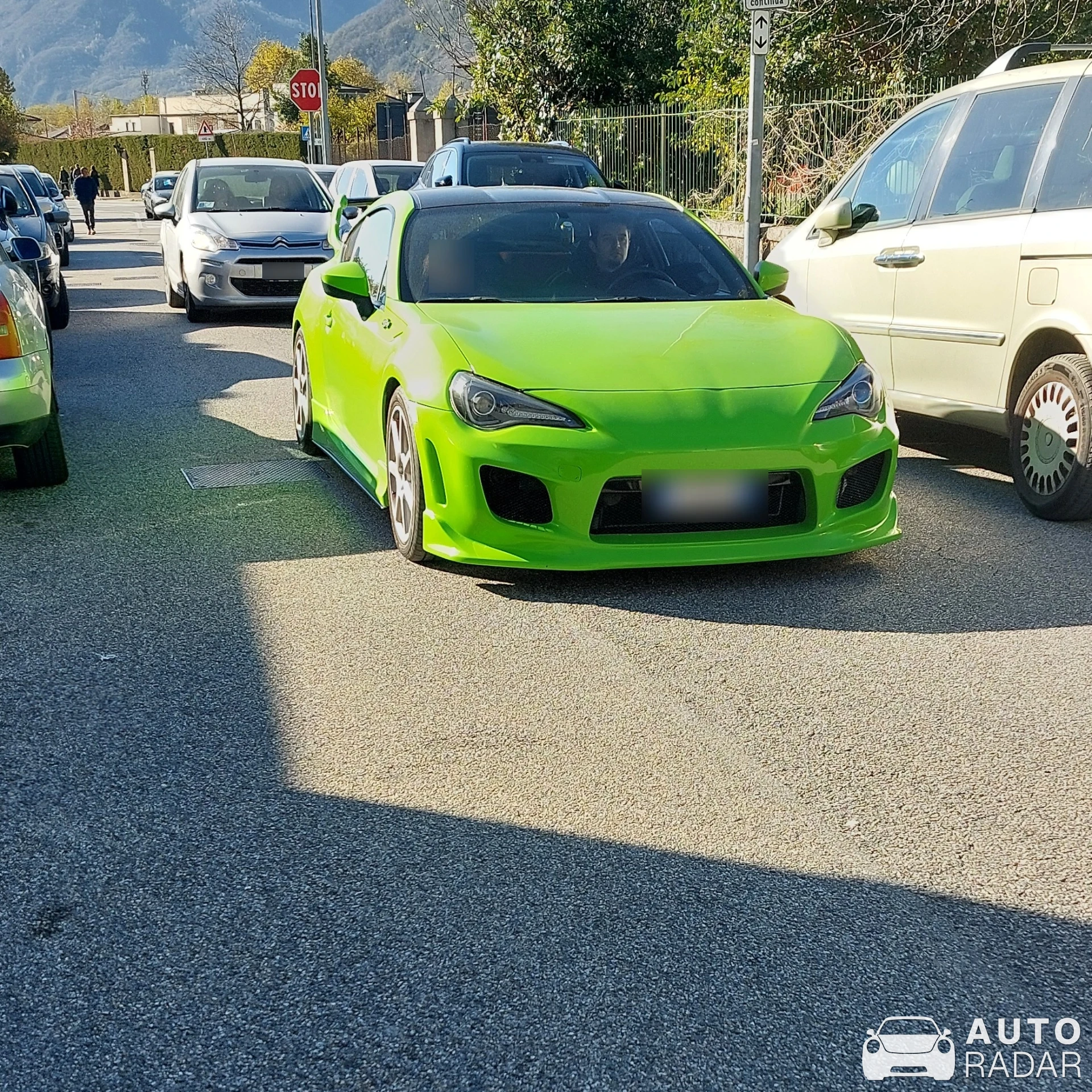 Toyota GT86 spotted in Venzone, Italia