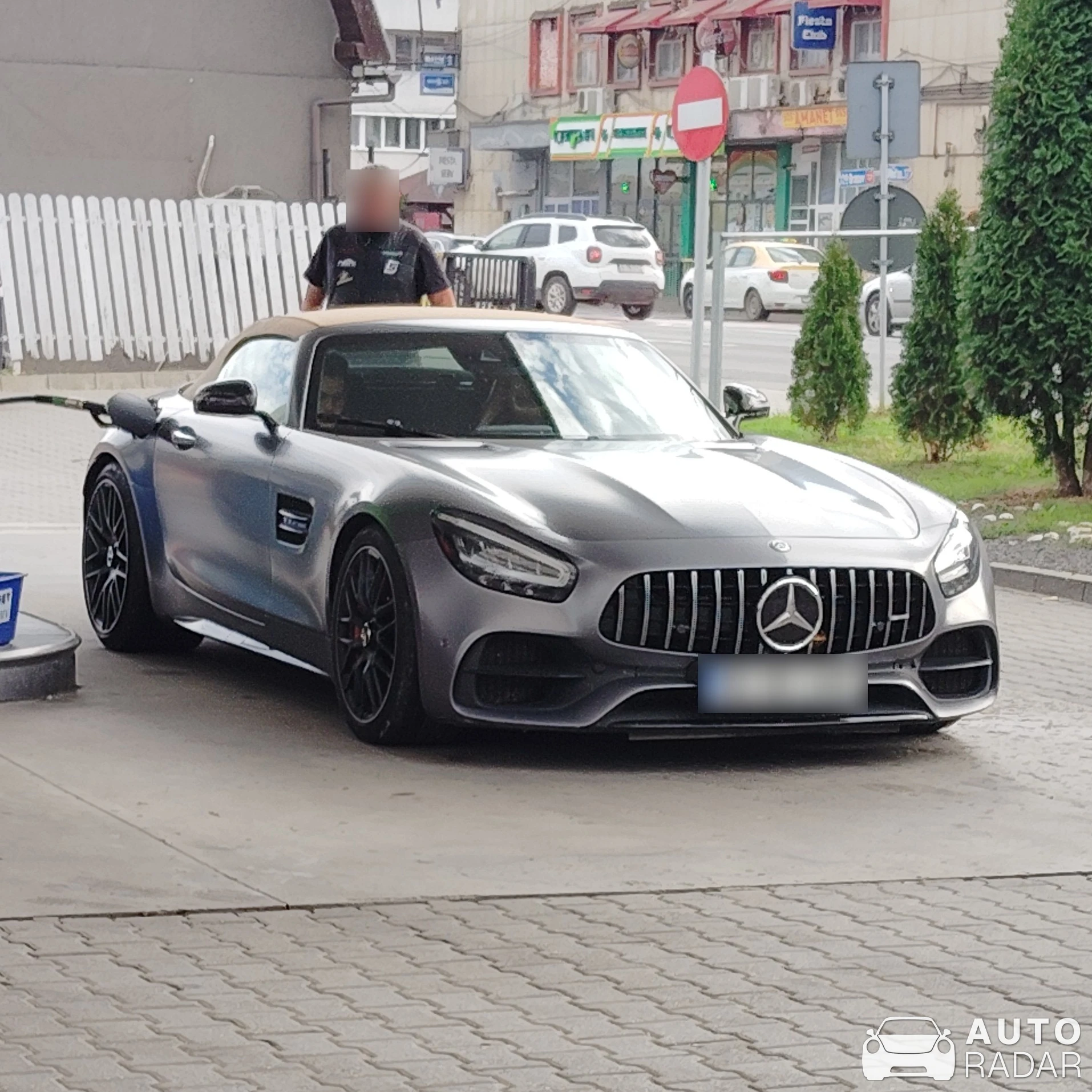 Mercedes-AMG GT S Roadster R190 spotted in Sighișoara, Romania