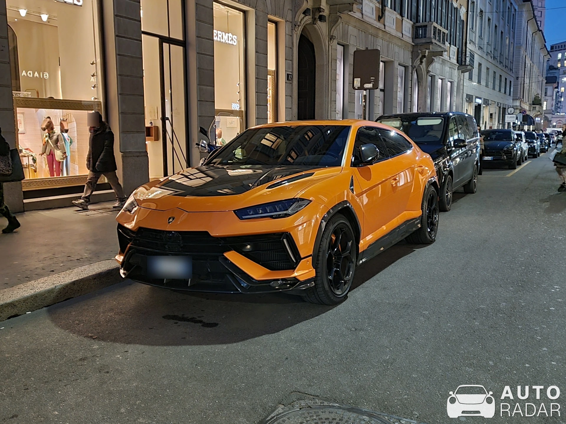 Lamborghini Urus Performante spotted in Milano, Italy