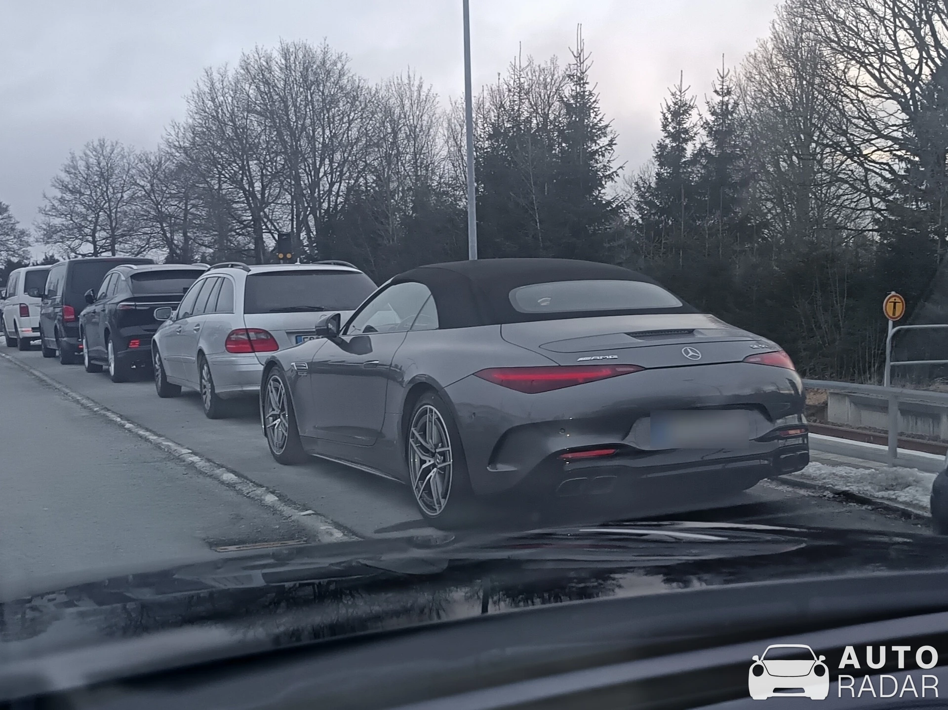 Mercedes-AMG SL 55 R232 spotted in Schöneck, Germany