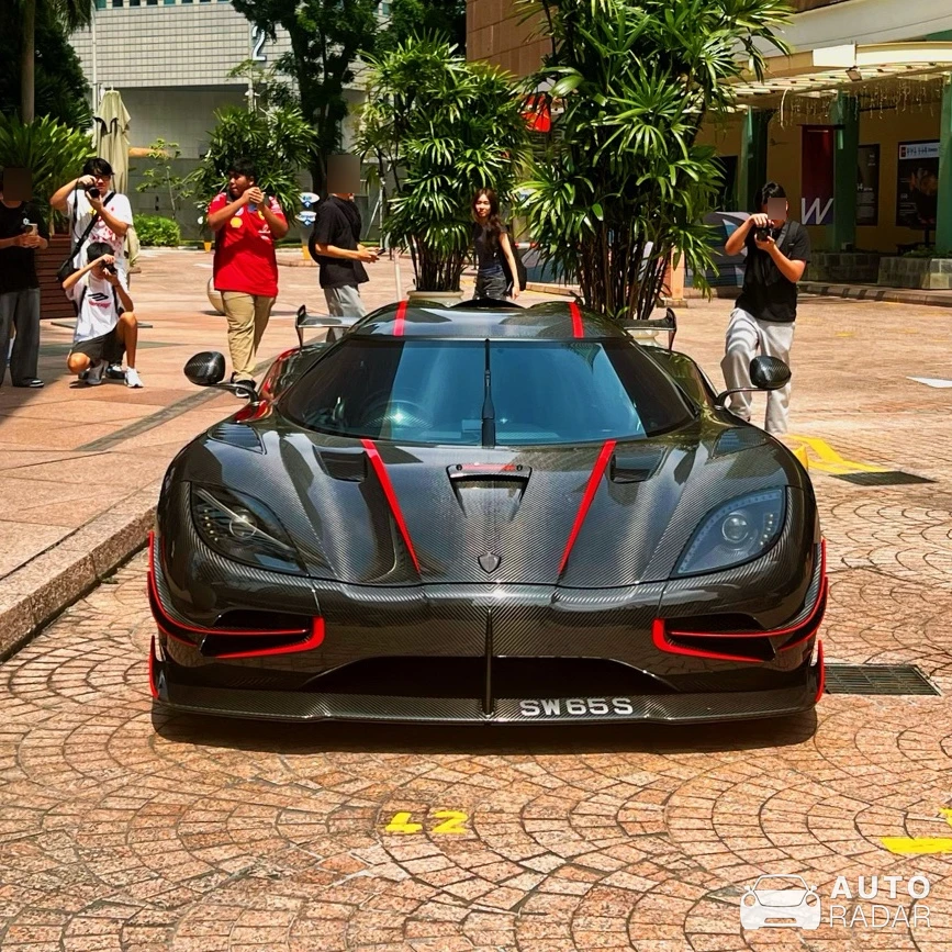Koenigsegg Agera RS spotted in Singapore, Singapore