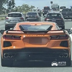 Chevrolet Corvette C8 Stingray spotted in Brisbane, Australia