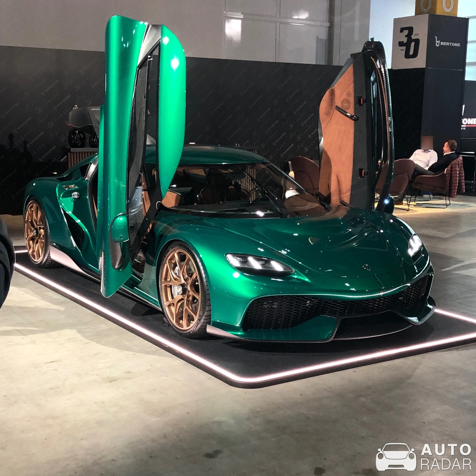 Koenigsegg Gemera spotted in Zürich, Switzerland