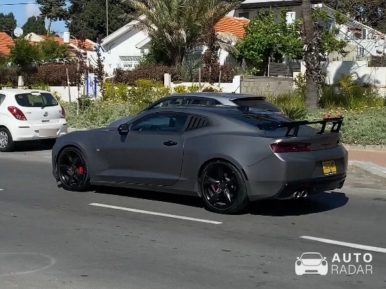 Chevrolet Camaro ZL1 spotted in Ashkelon