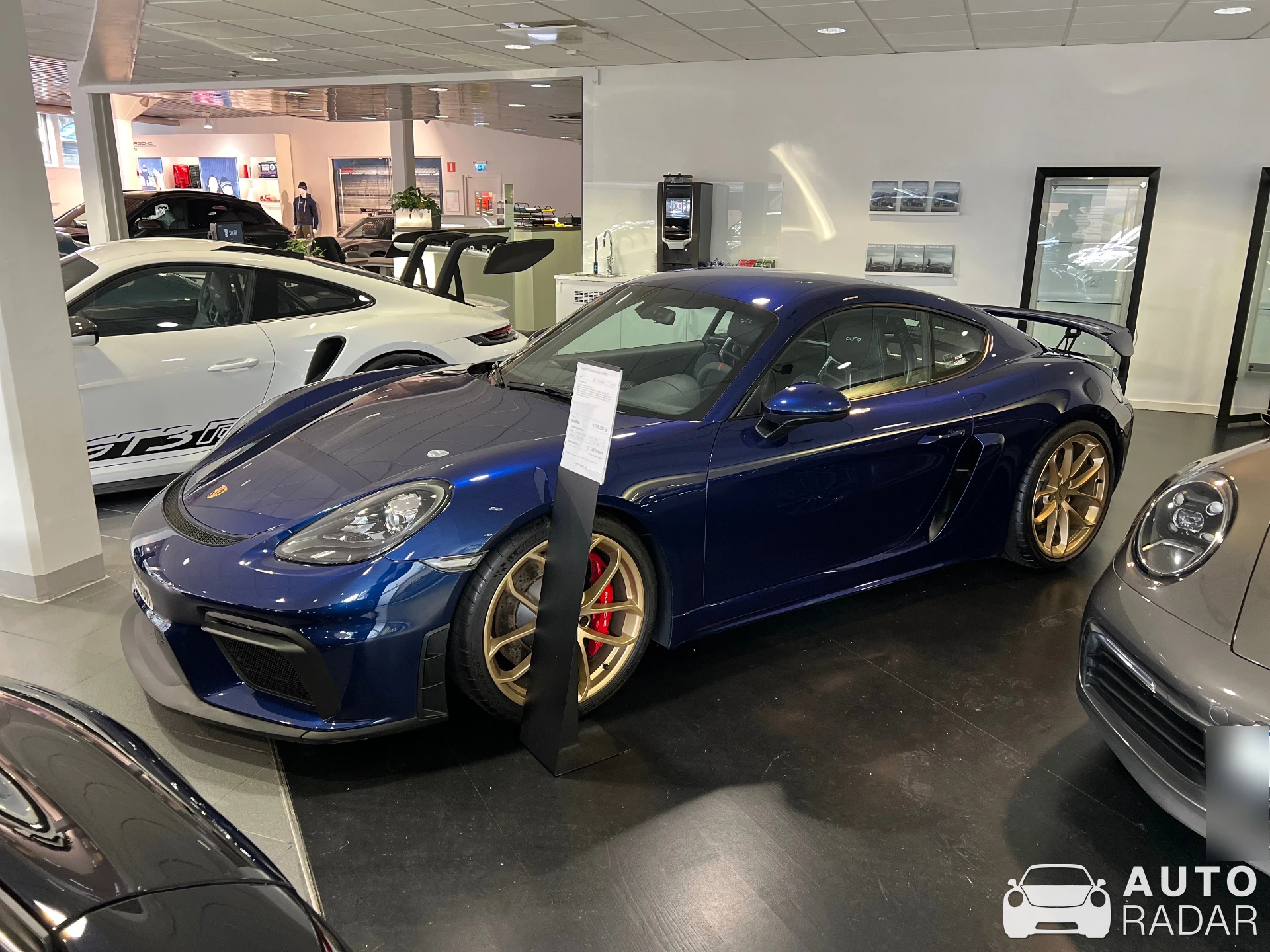 Porsche 718 Cayman GT4 spotted in Östermalm, Sweden
