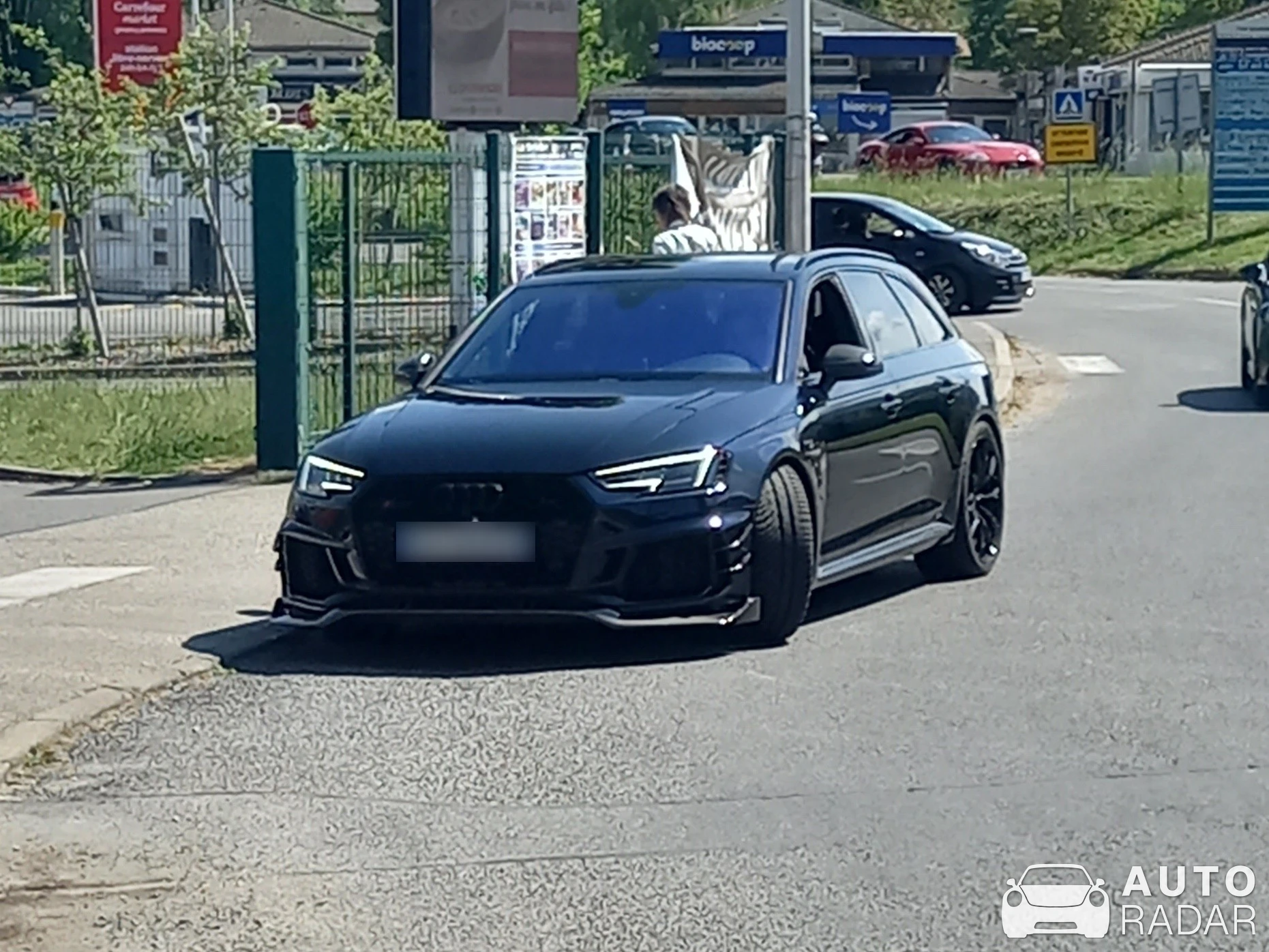 Audi ABT RS6-S Avant C8 spotted in Sevrier