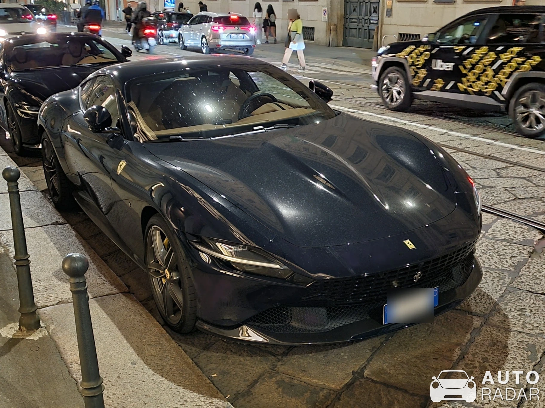 Ferrari Roma spotted in Milano, Italia