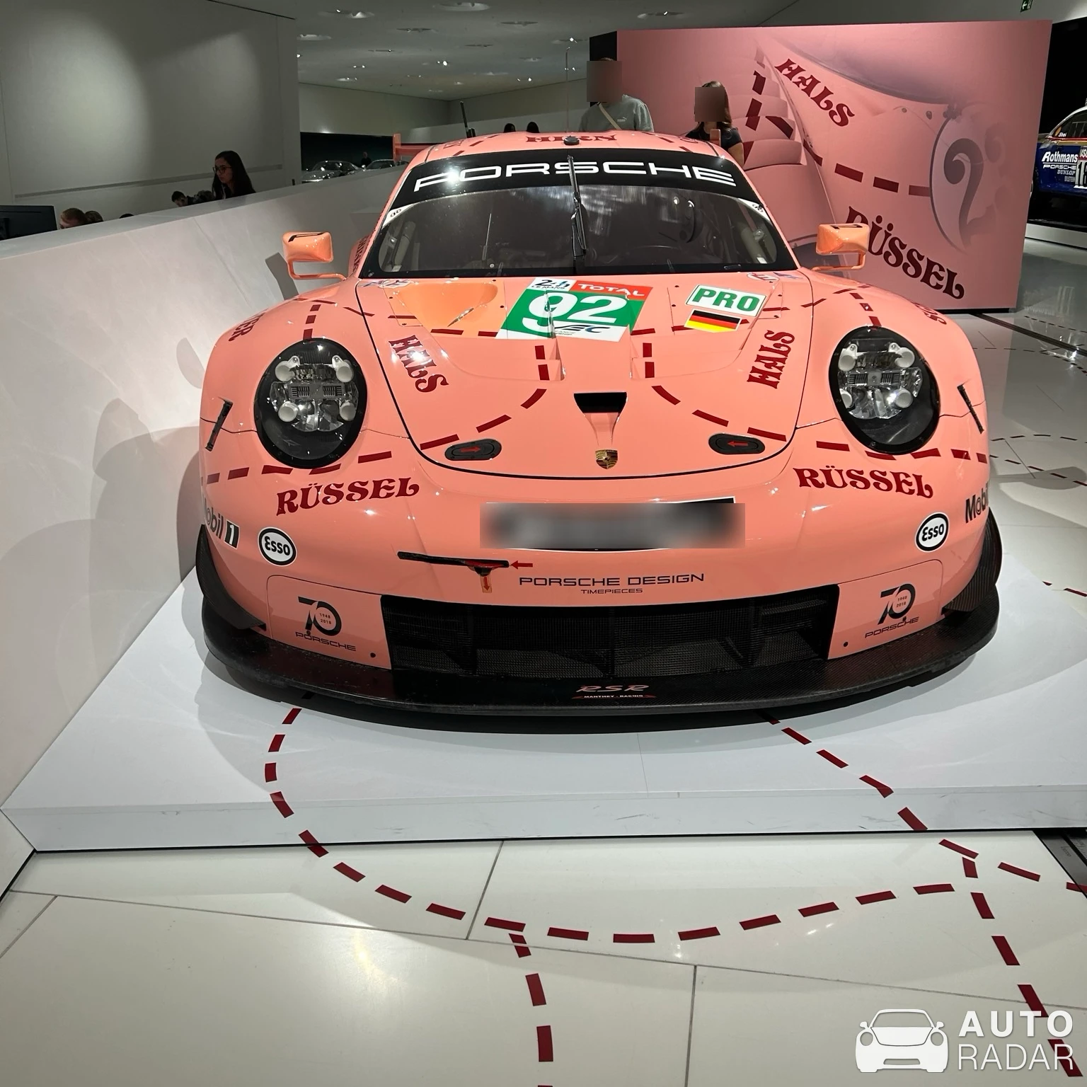 Porsche 991 RSR MkII spotted in Stuttgart, Allemagne