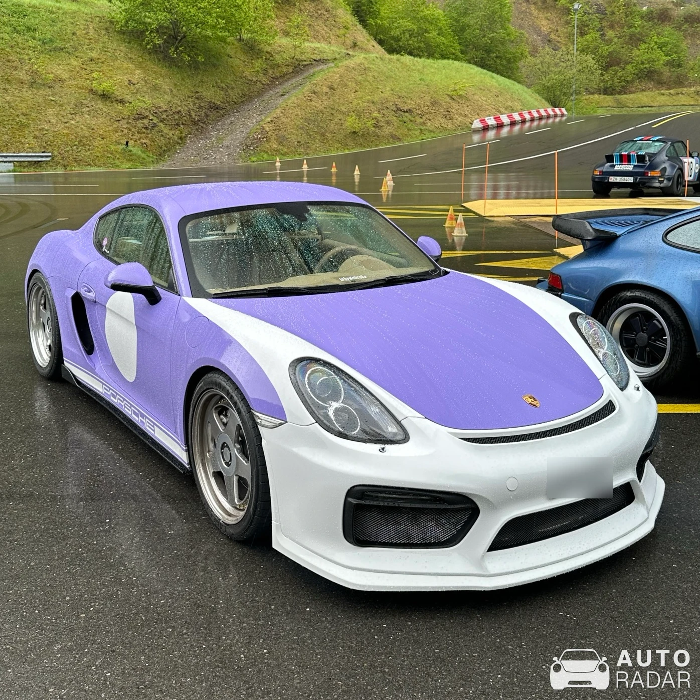 Porsche 981 Cayman spotted in Seelisberg