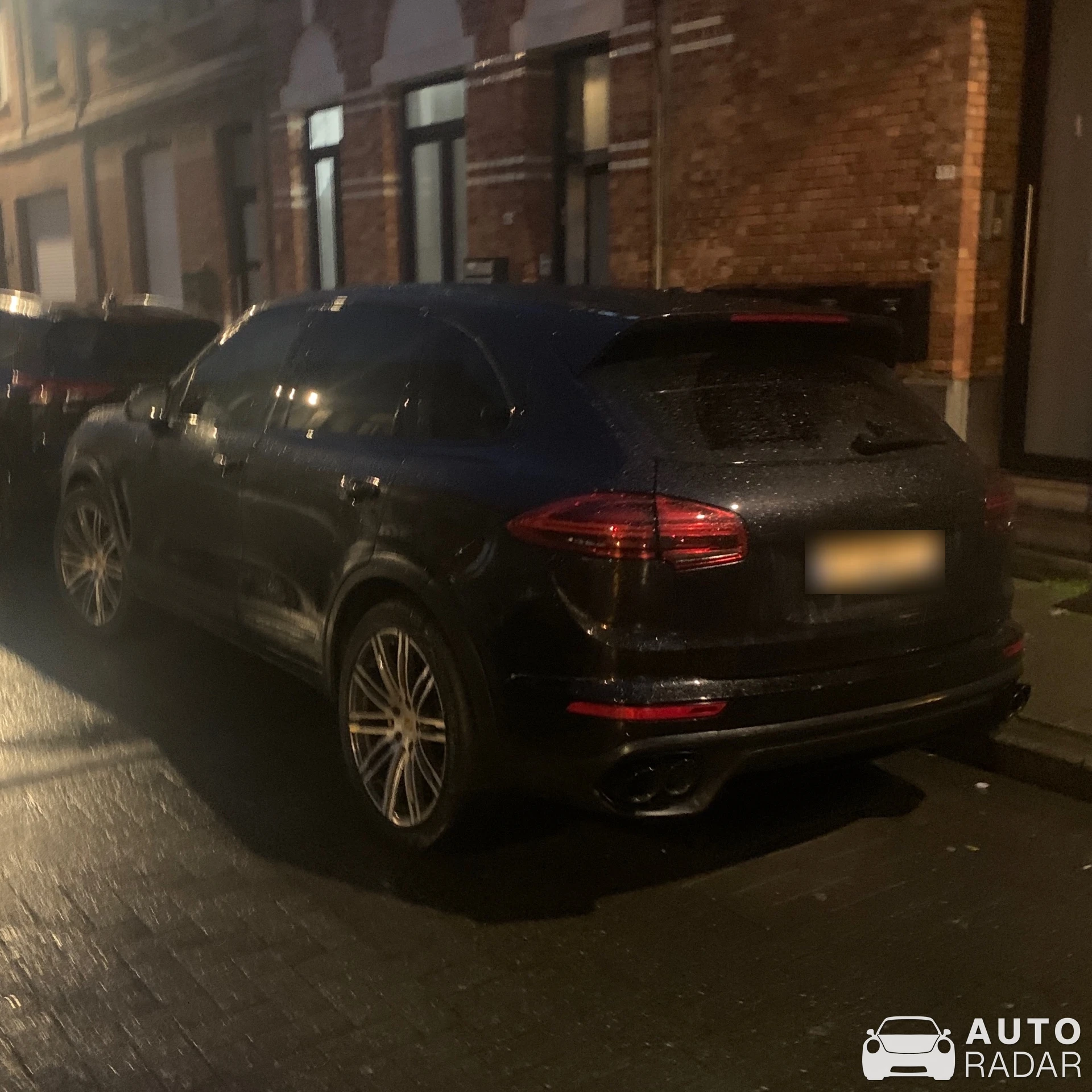 Porsche Cayenne Turbo spotted in Antwerpen, België