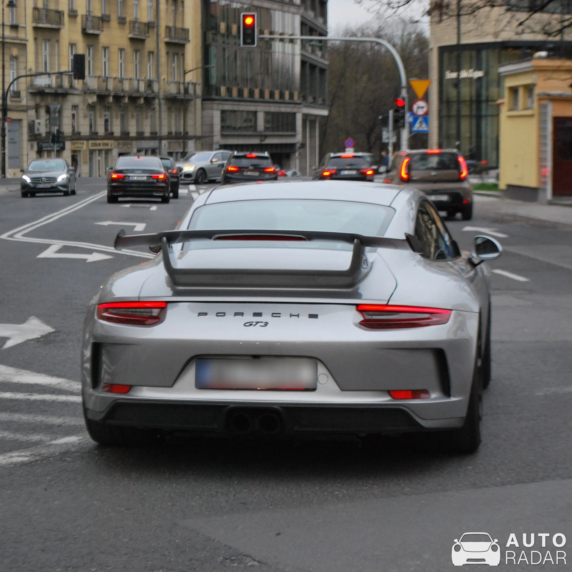 Porsche 991 GT3 MkII spotted in Warszawa, Poland