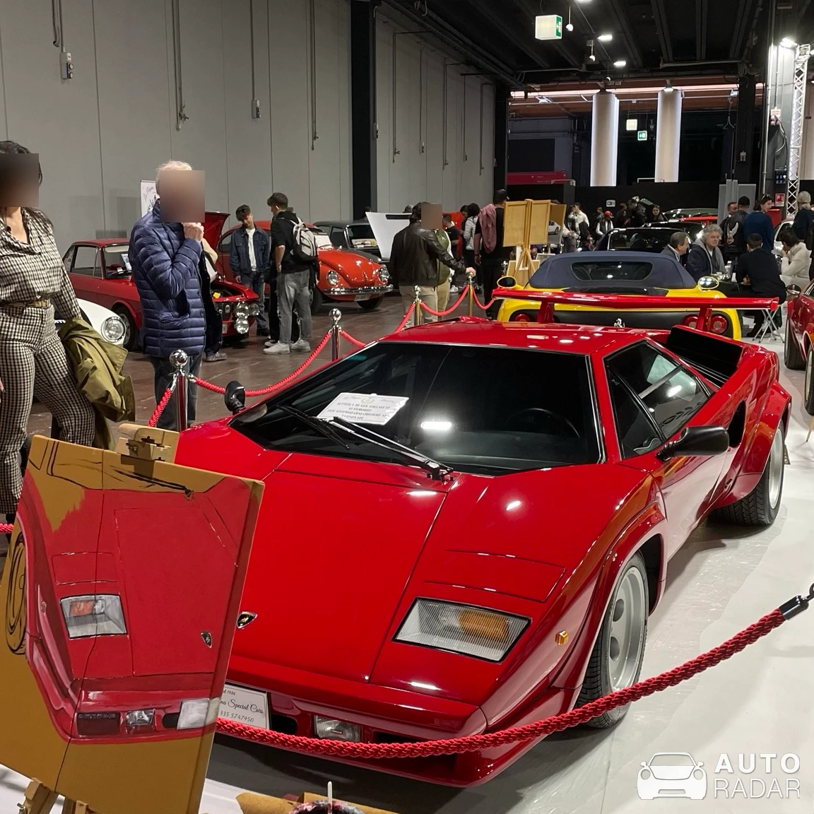 Lamborghini Countach LP5000 S spotted in Vicenza