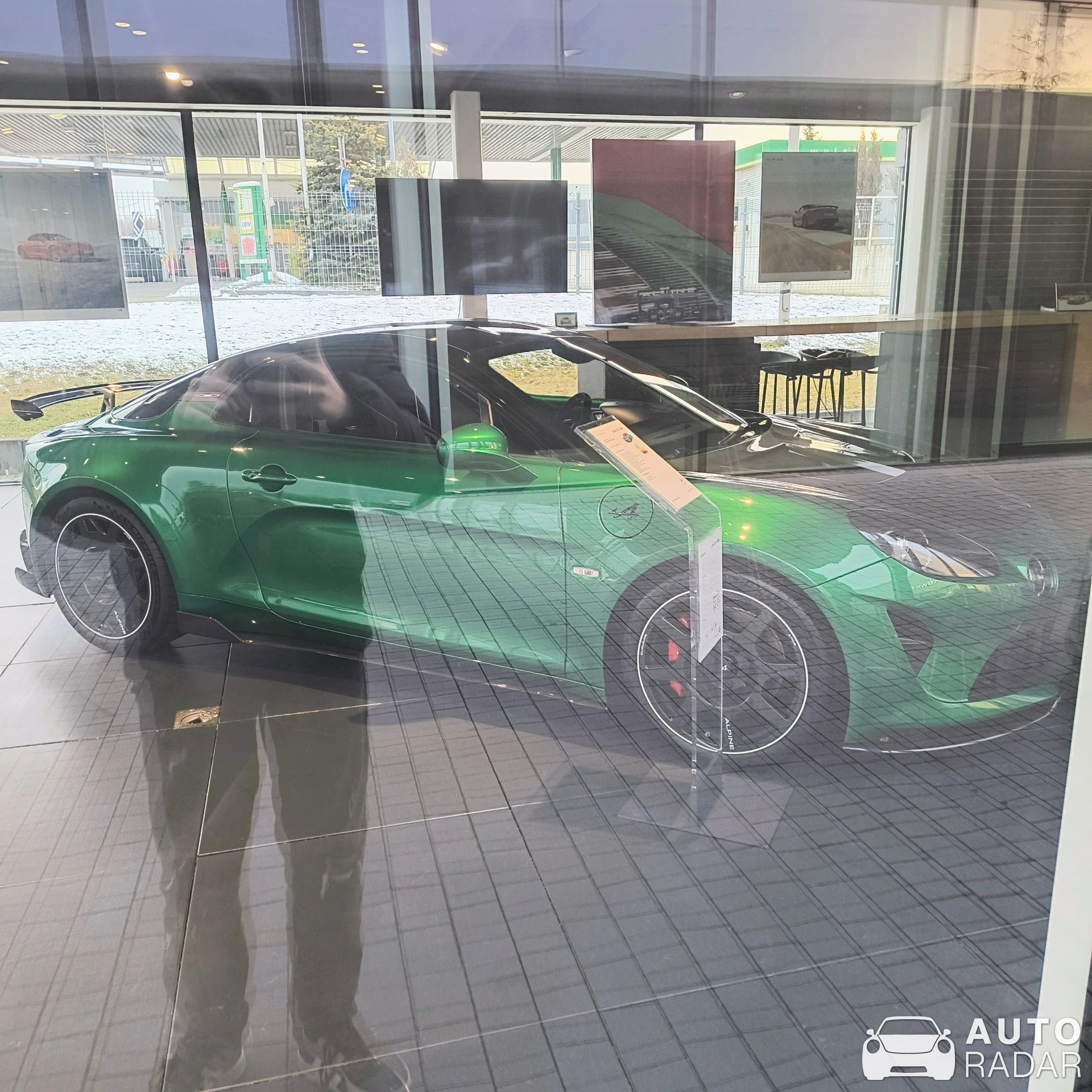 Alpine A110 Ultime spotted in Katowice