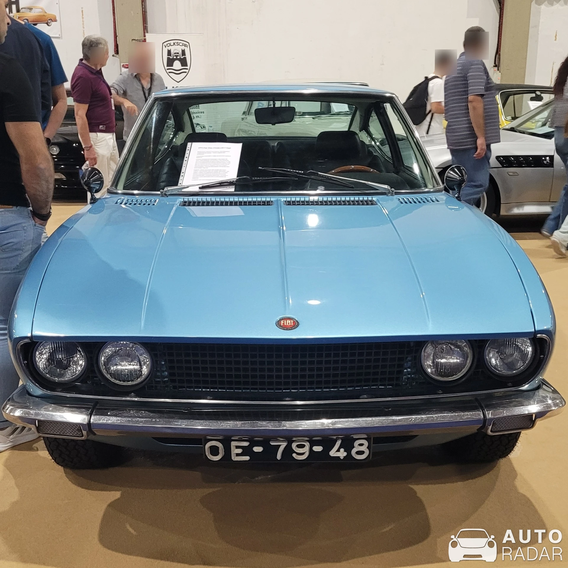 Fiat Dino Coupé spotted in Matosinhos