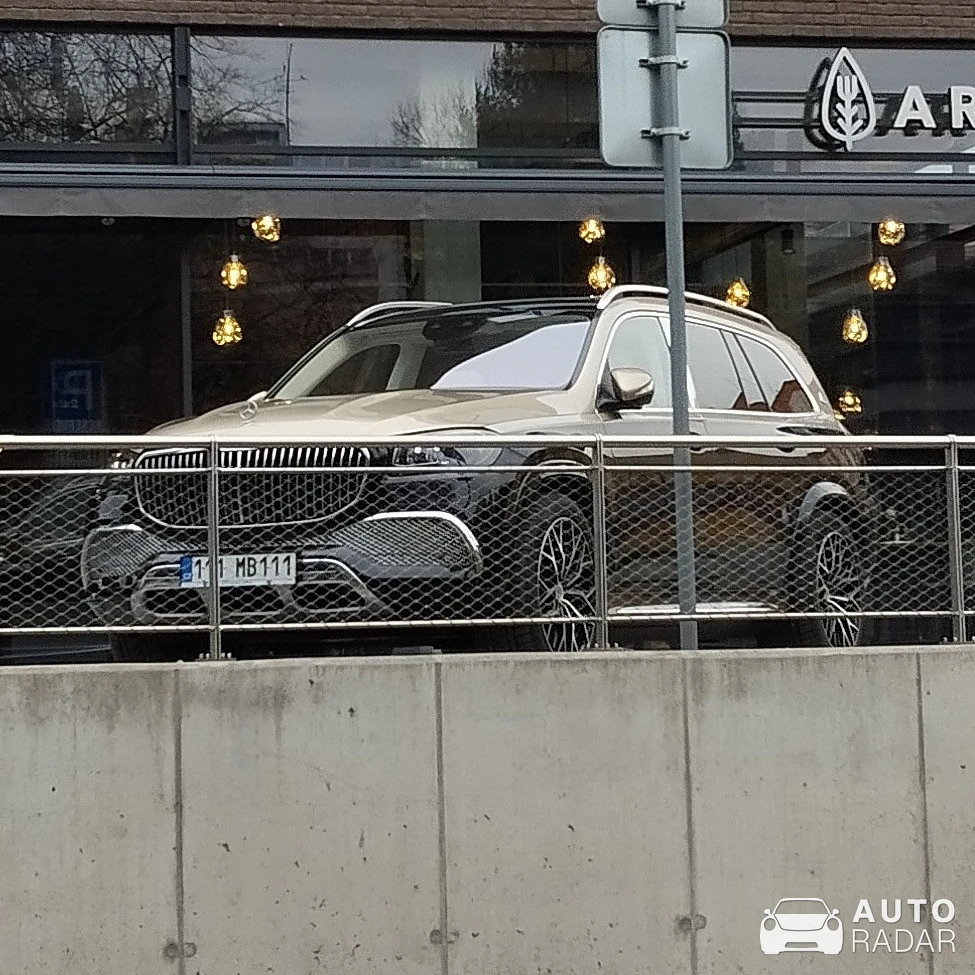 Mercedes-Maybach GLS 600 spotted in Okres Děčín, Česko