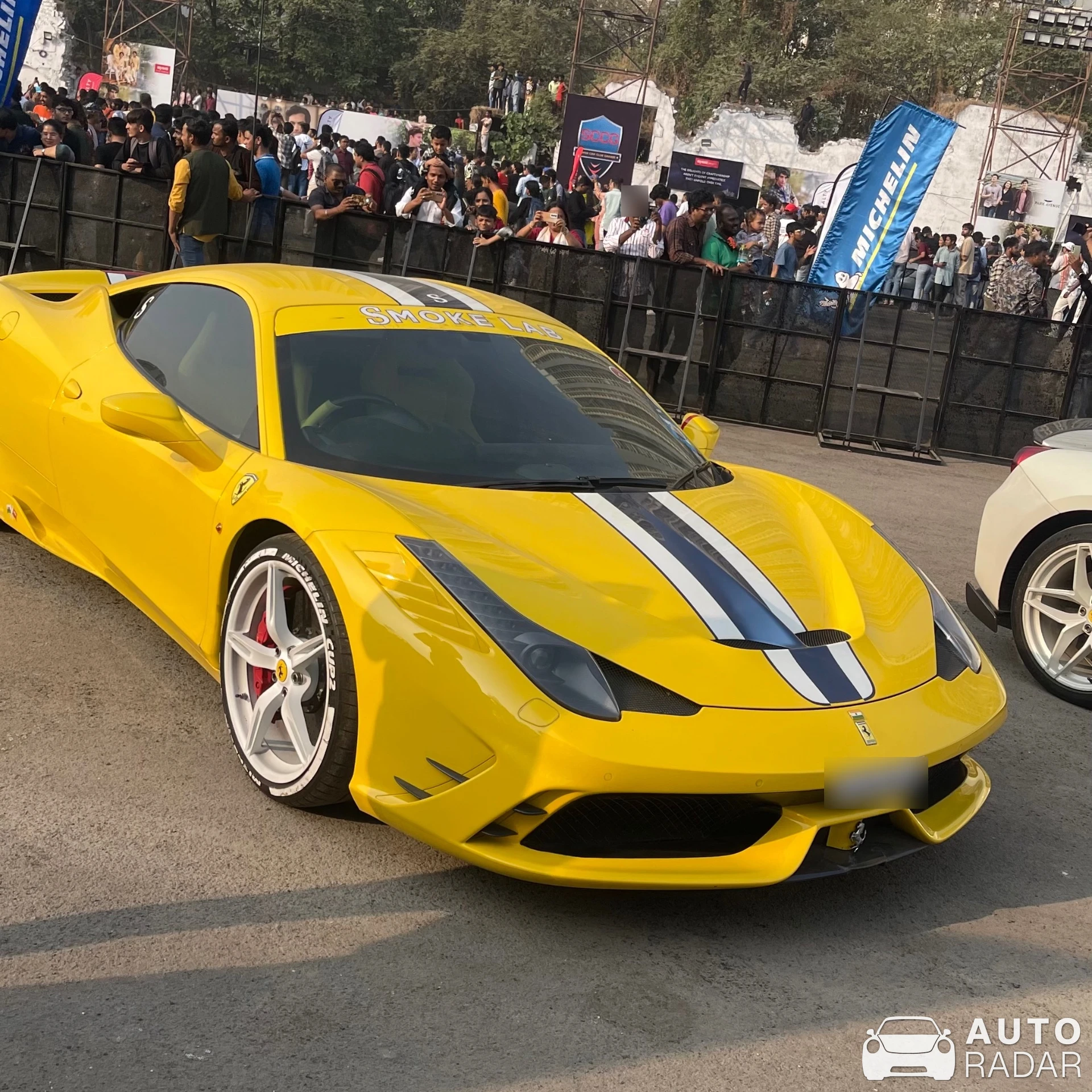 Ferrari 458 Speciale spotted in Thane, India