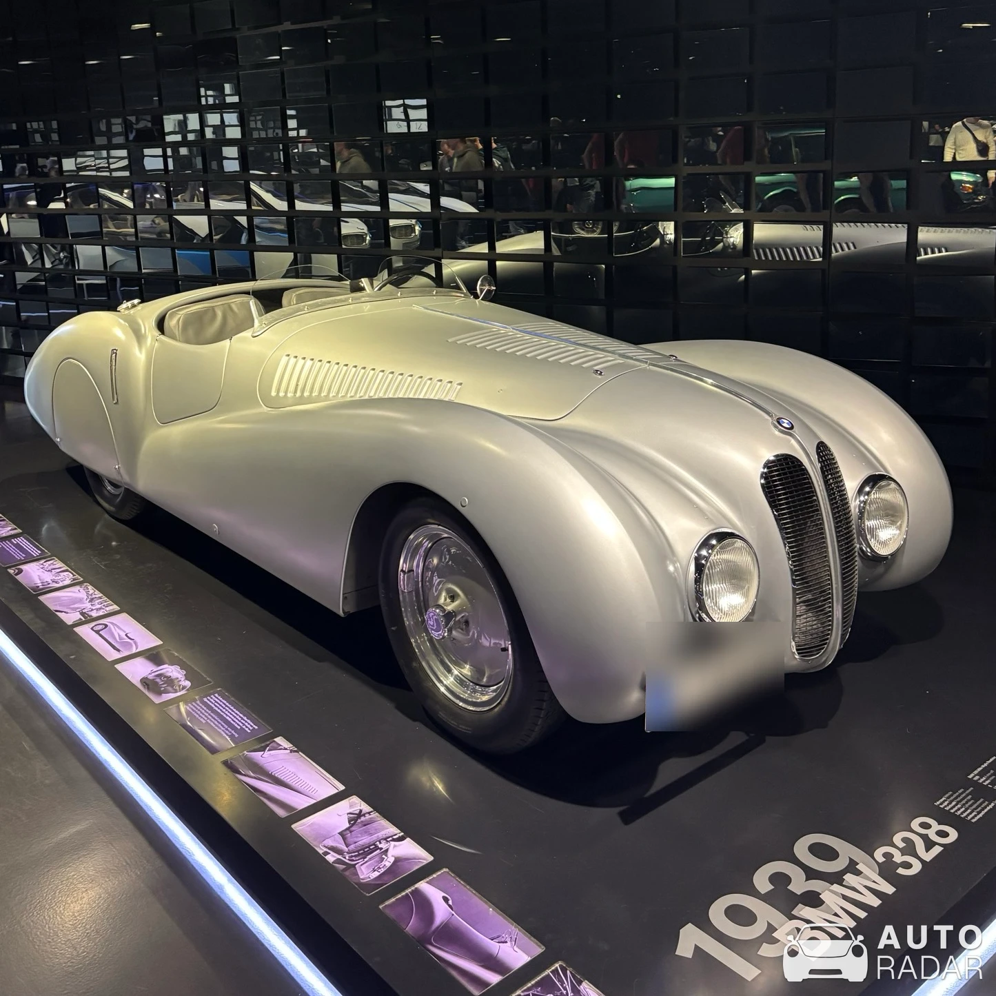 BMW 328 Mille Miglia Bügelfalte Roadster spotted in München