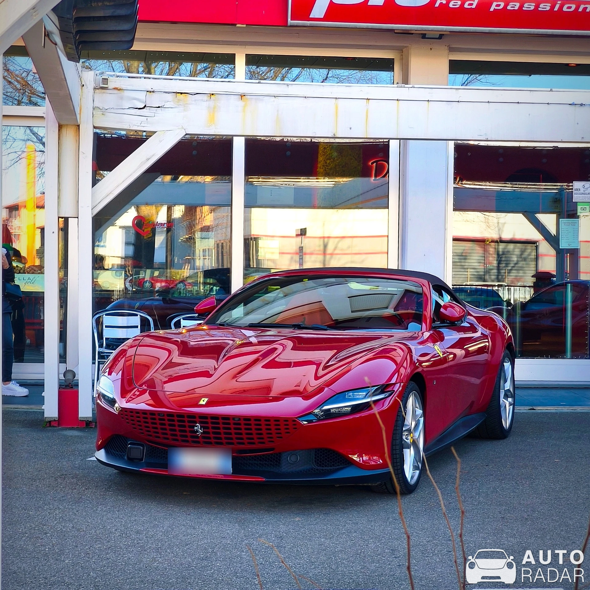 Ferrari Roma Spider spotted in Maranello, Italy