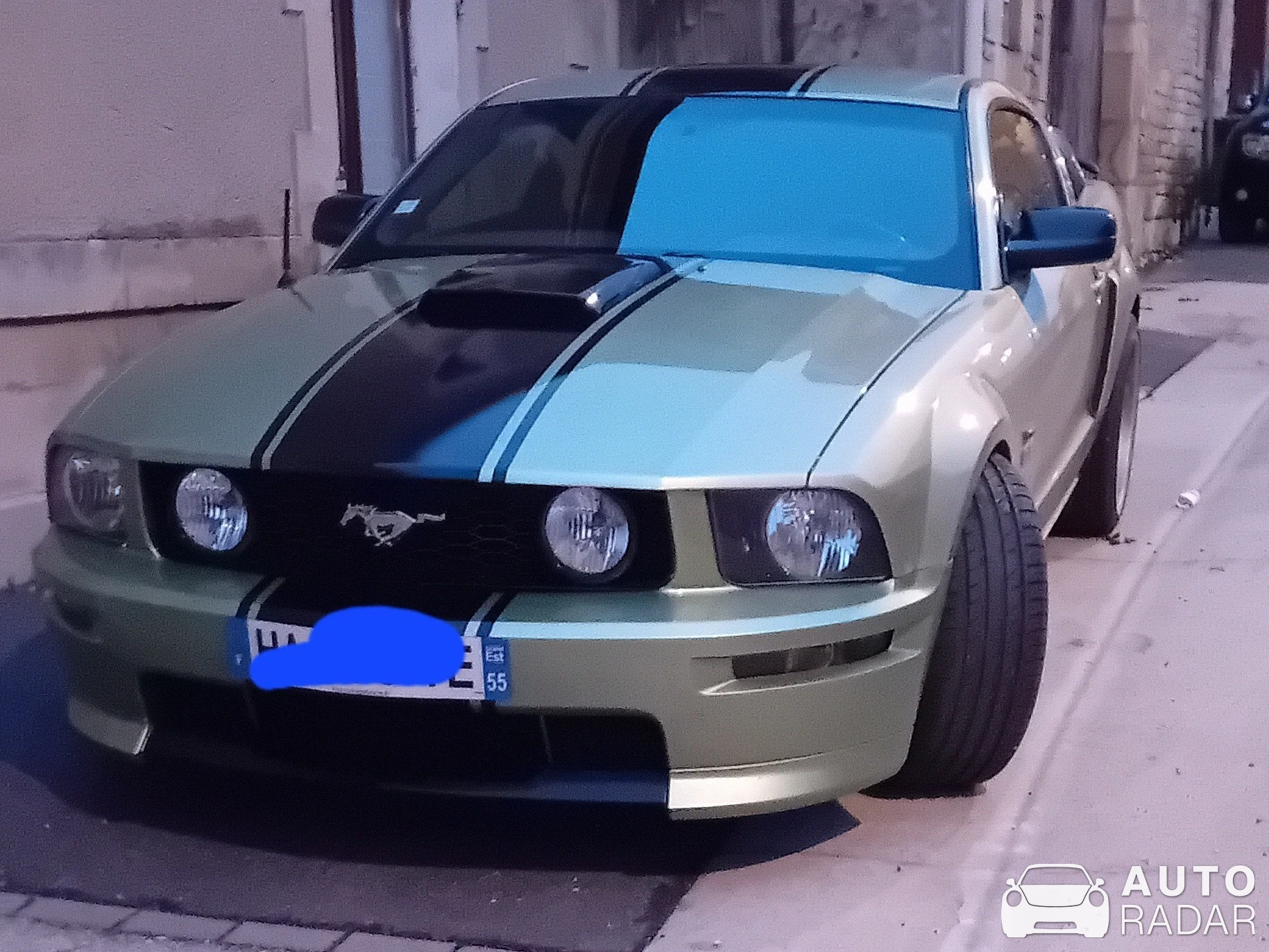 Ford Mustang GT spotted in Le Bouchon-sur-Saulx, France