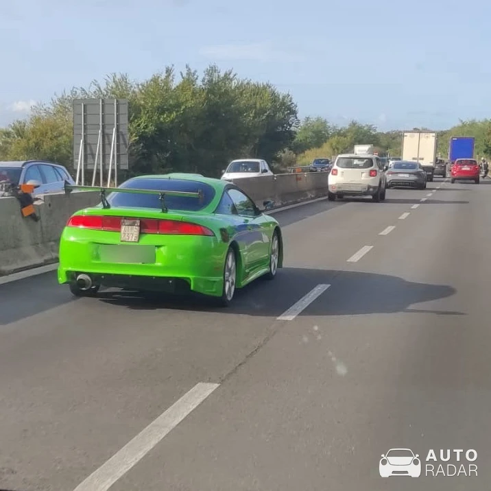 Mitsubishi Eclipse 2G spotted in Roma, Italia