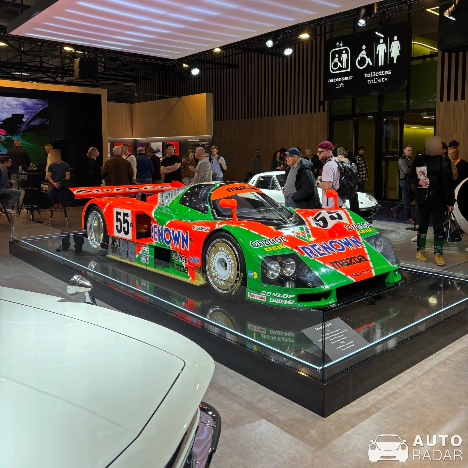 Mazda 787B spotted in Vanves, France