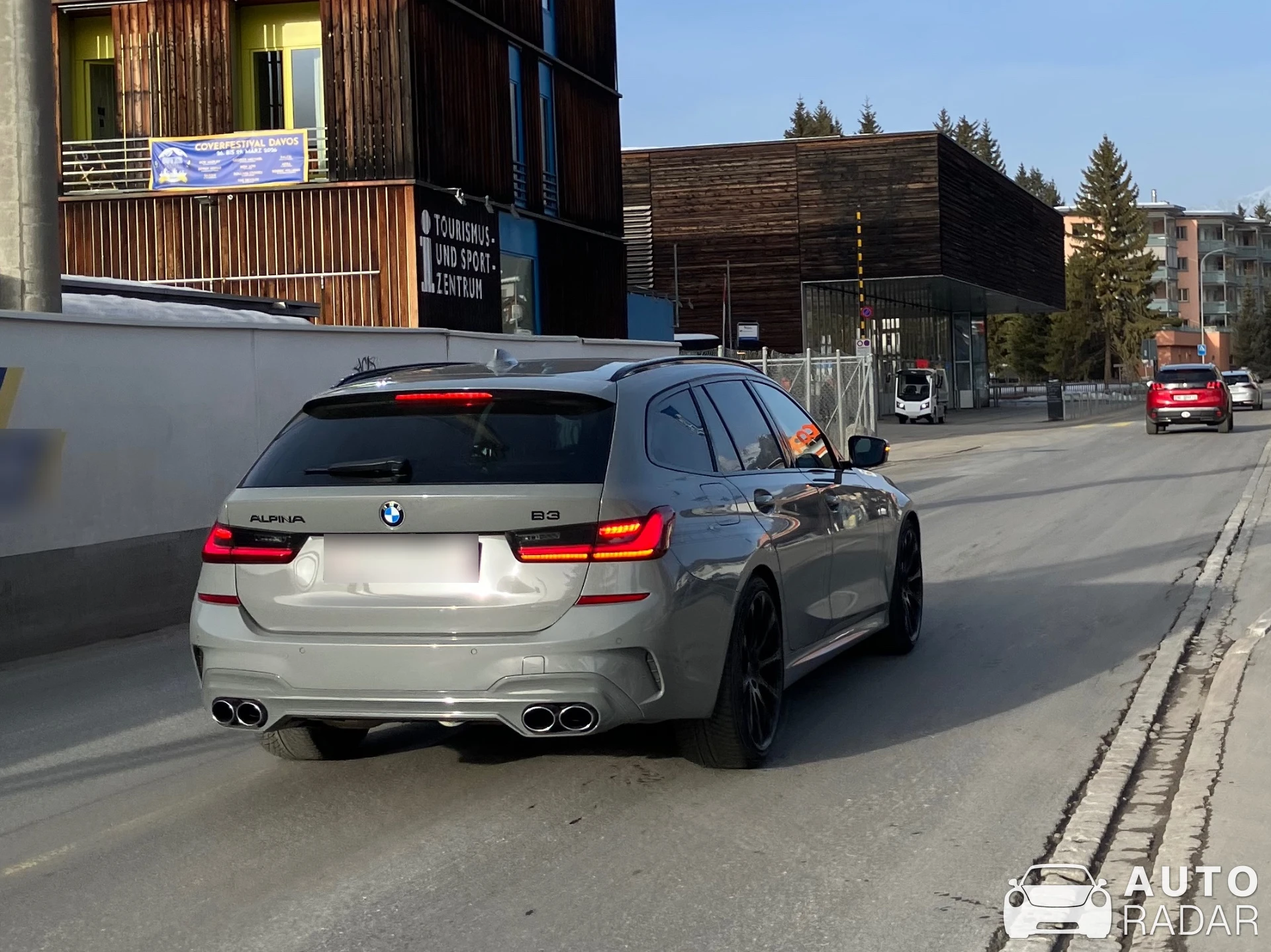 Alpina B3 BiTurbo Touring 2023 spotted in Davos