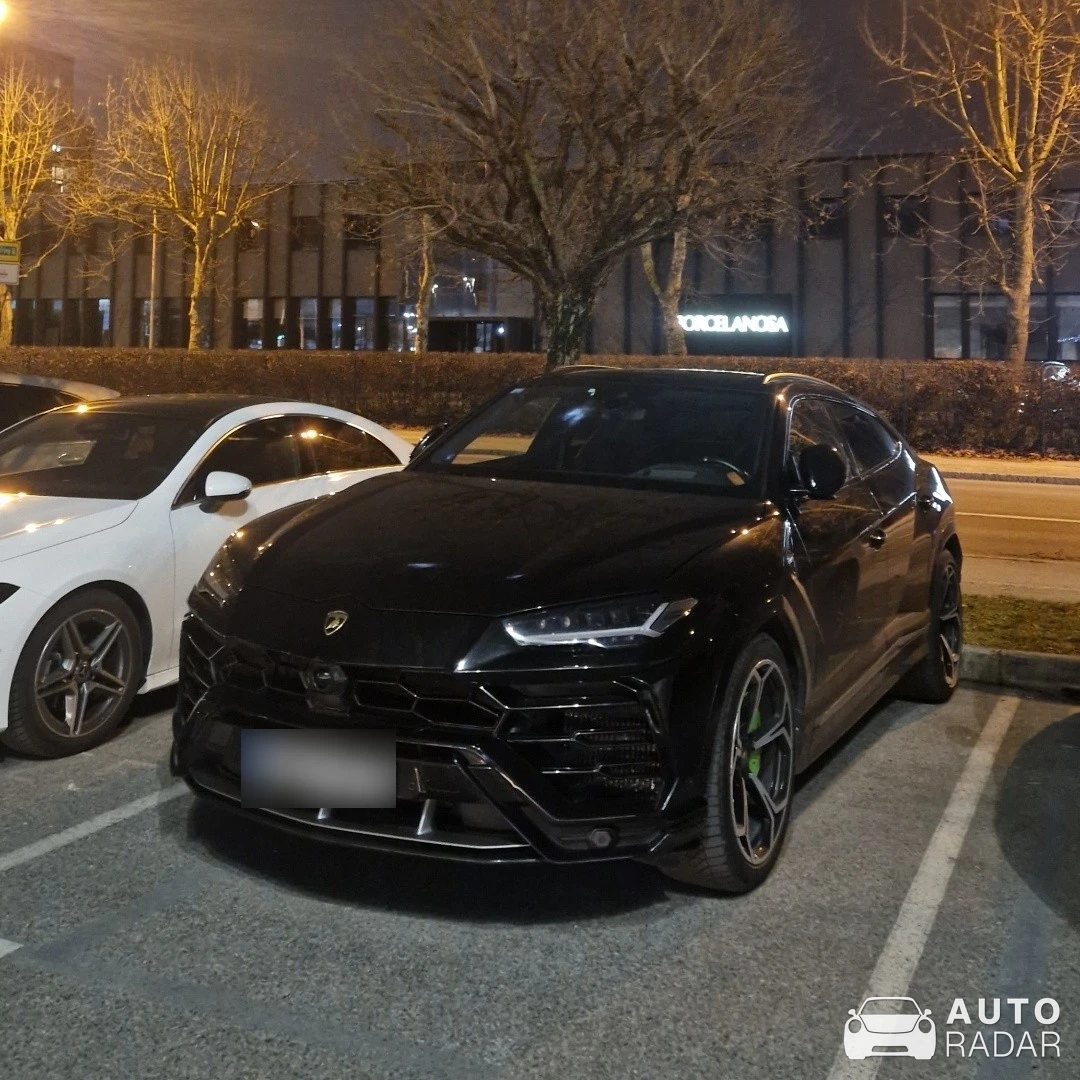 Lamborghini Urus spotted in Ljubljana, Slovenia