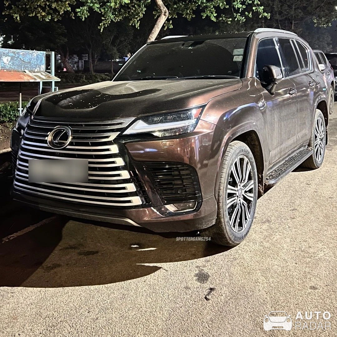 Lexus LX 600 spotted in Nairobi, Kenya