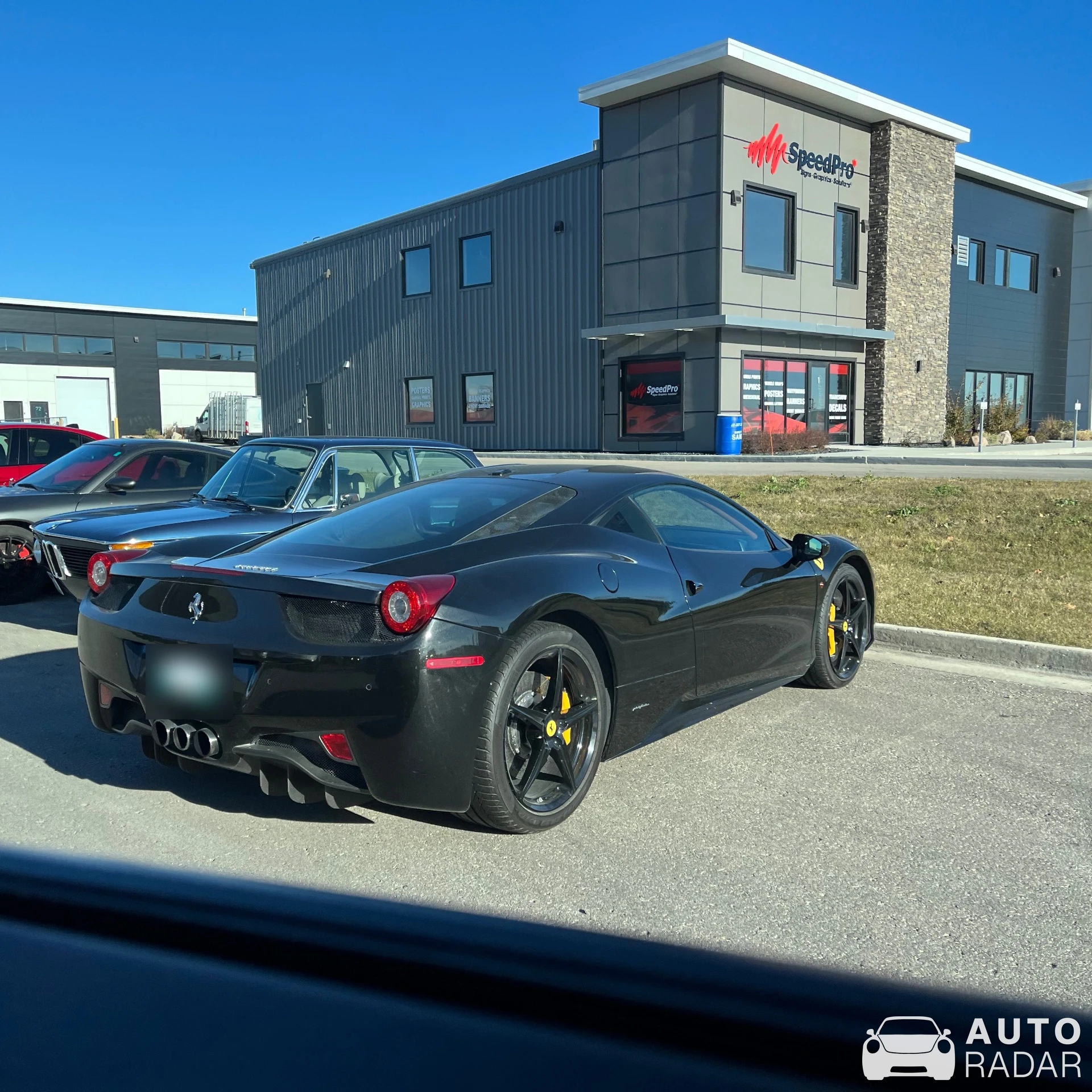 Ferrari 458 Italia spotted in Winnipeg, Canada