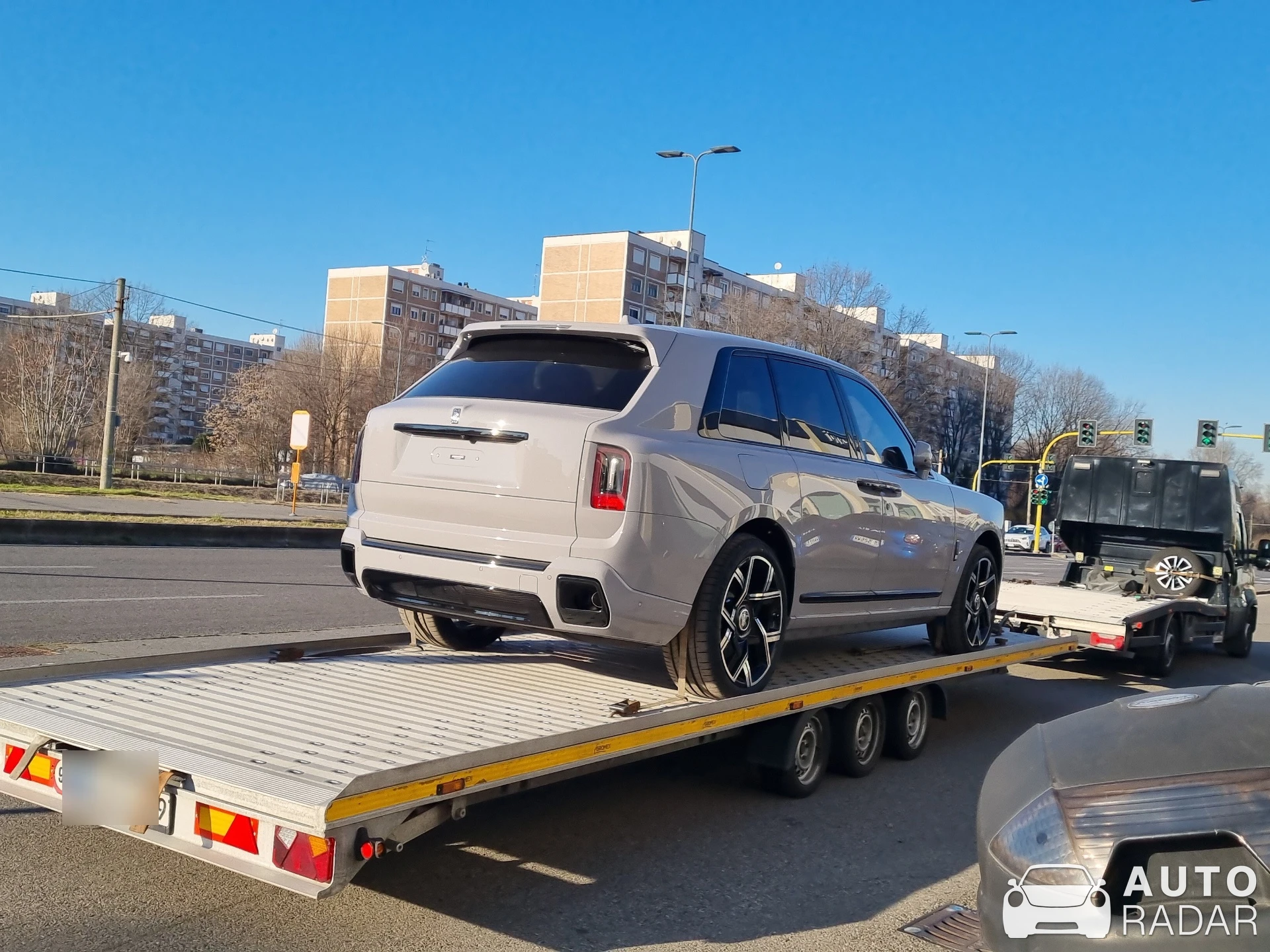 Rolls-Royce Cullinan Black Badge spotted in Città metropolitana di Milano, Italia