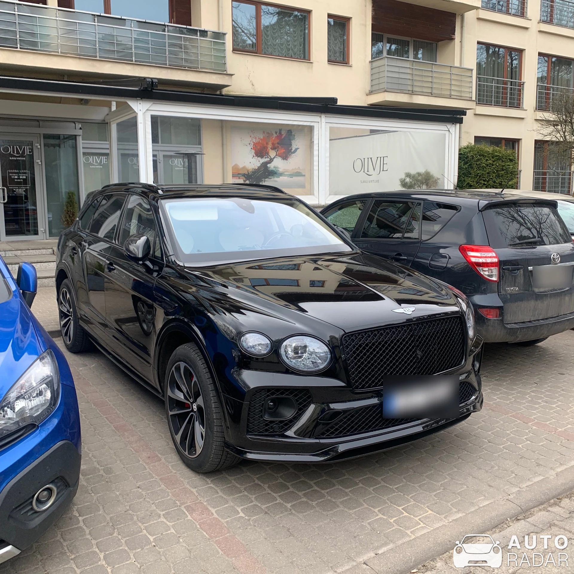 Bentley Bentayga Azure EWB First Edition spotted in Jūrmala, Latvia
