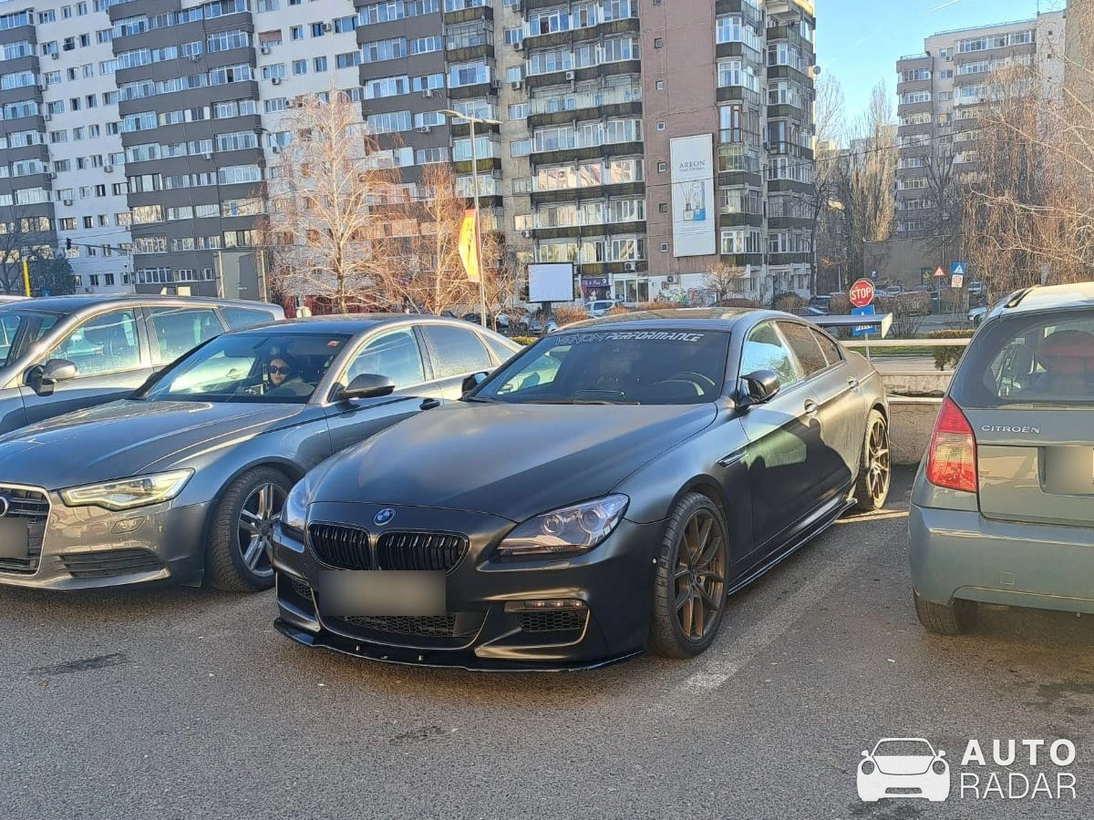 BMW 6 Series F06 Gran Coupé spotted in București, Romania