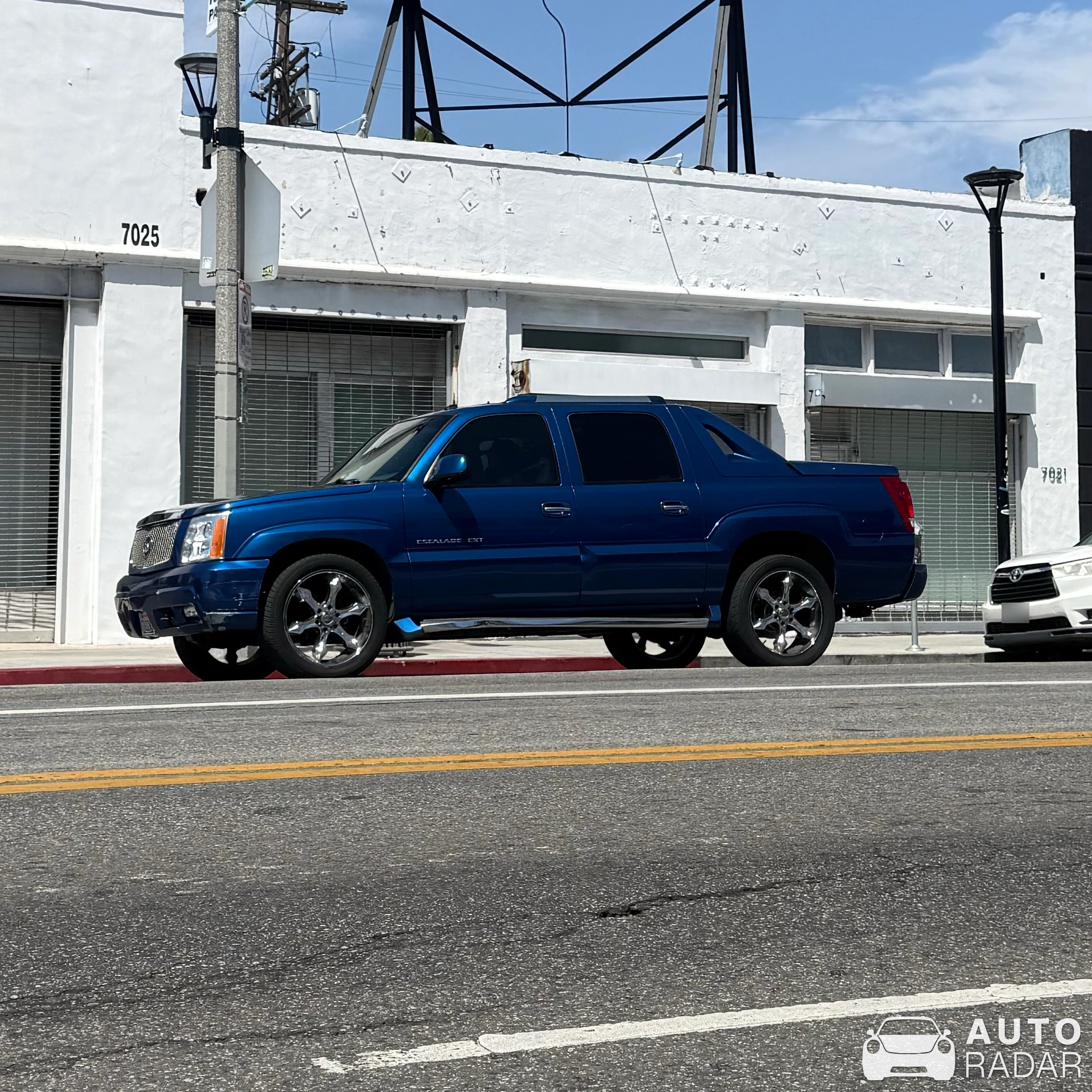 Cadillac Escalade EXT spotted in Los Angeles