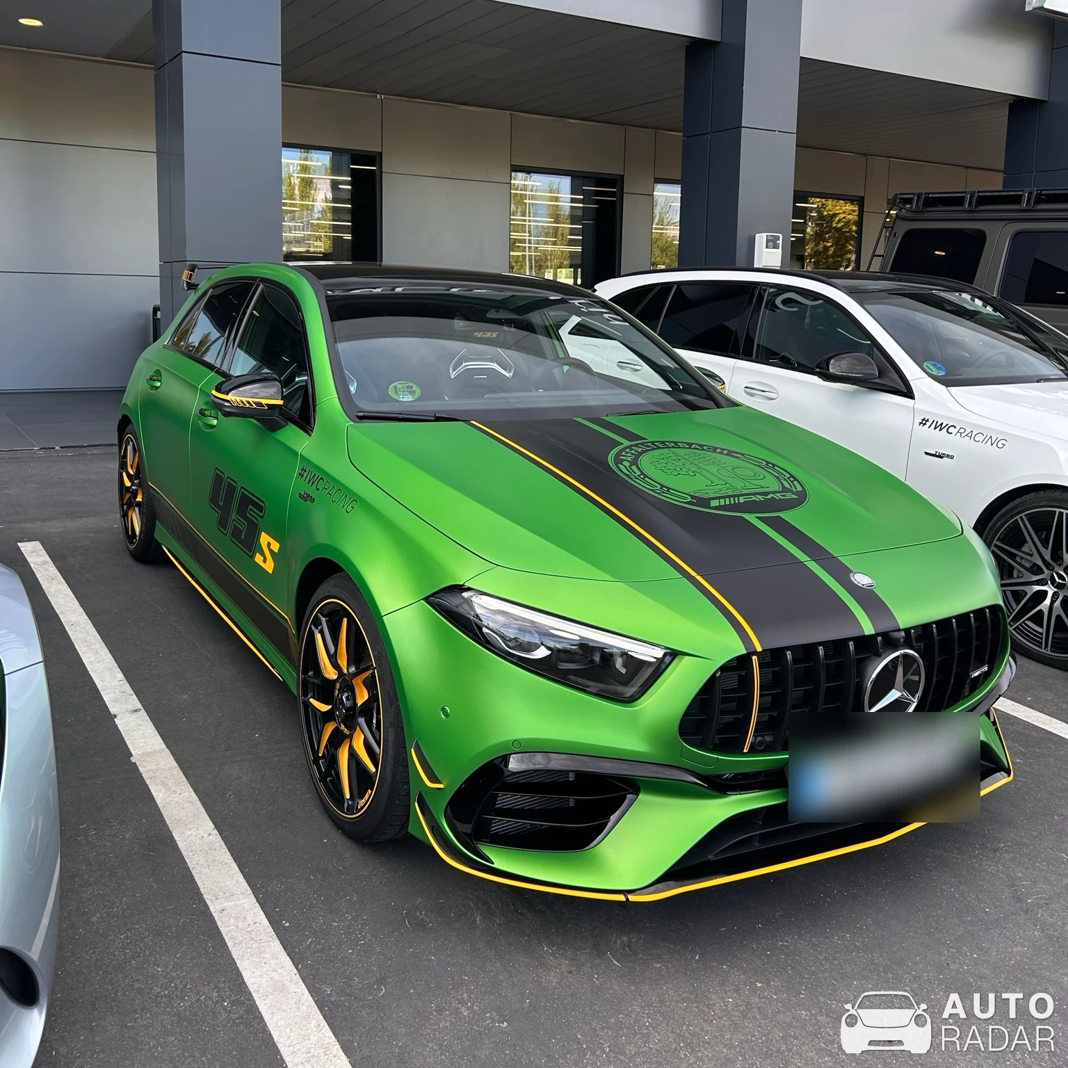 Mercedes-AMG A 45 S W177 Limited Edition spotted in Madrid