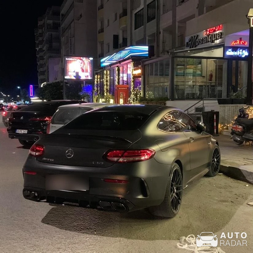 Mercedes-AMG C 63 Coupé C205 spotted in Sousse, Tunisia
