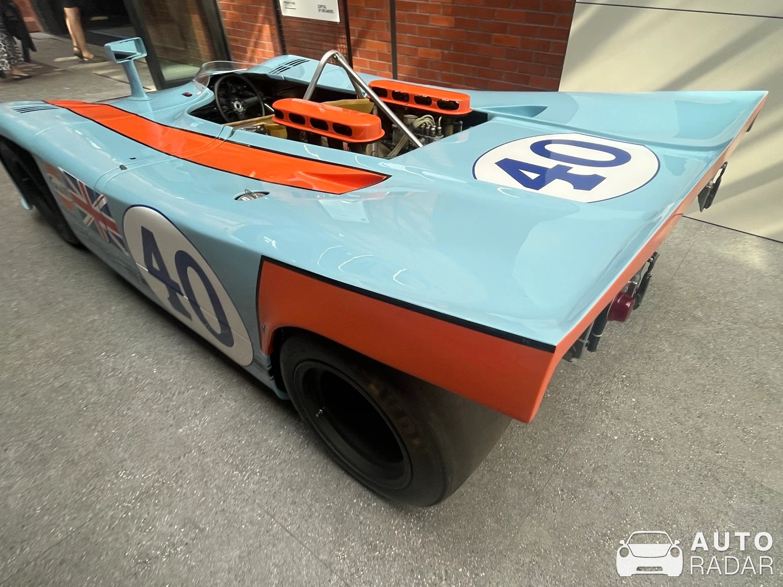 Porsche 908/03 Spyder spotted in Warszawa, Poland