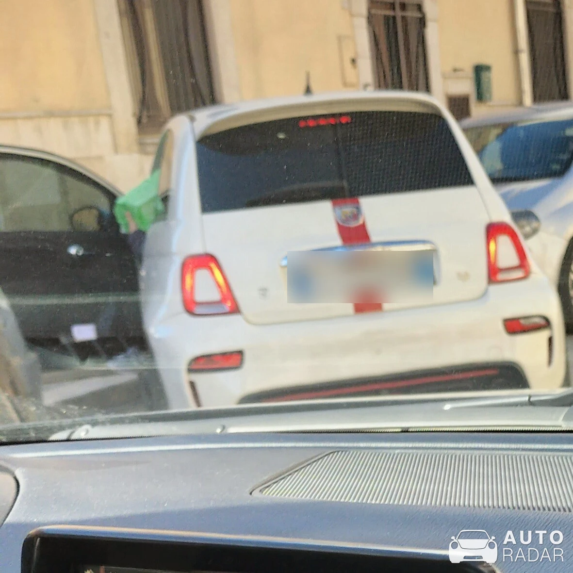 Abarth 595 spotted in Bitetto, Italy