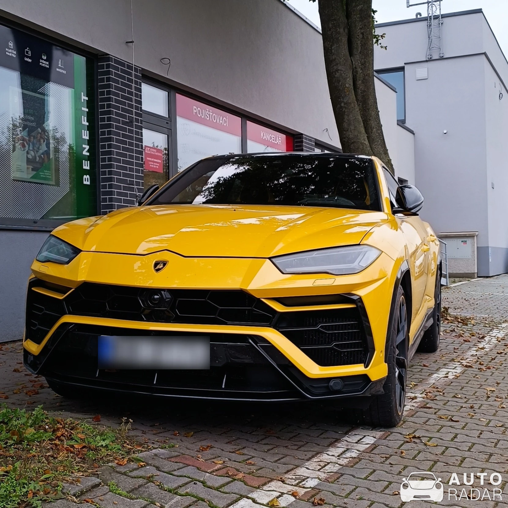 Lamborghini Urus spotted in Okres Znojmo, Czechia