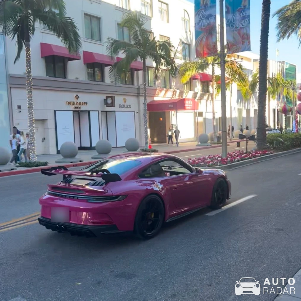 Porsche 992 GT3 MkI spotted in Beverly Hills, United States
