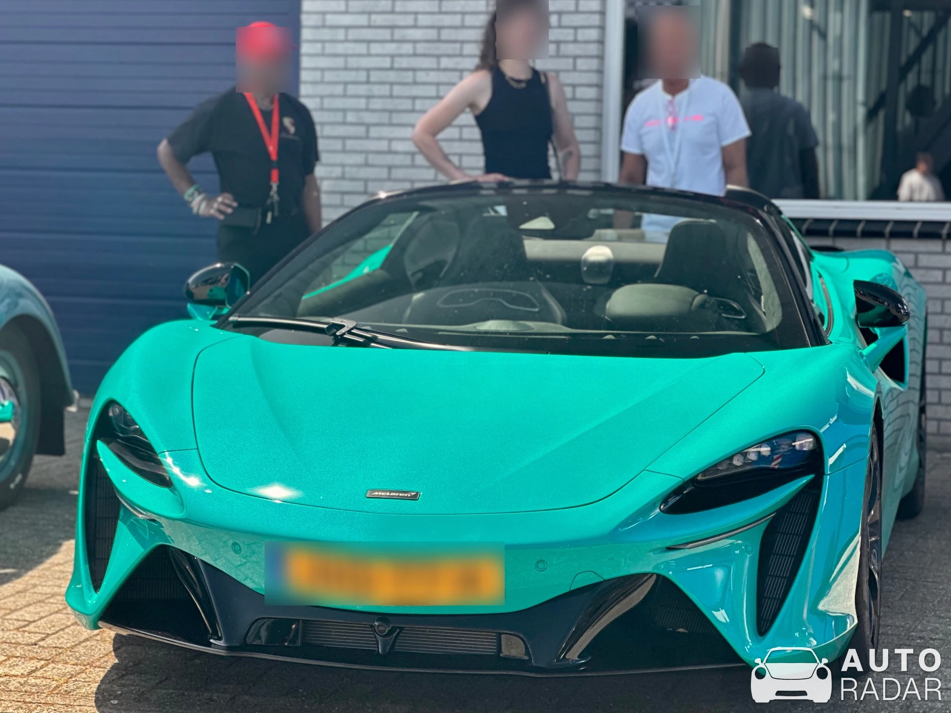 McLaren Artura Spider spotted in Hellevoetsluis