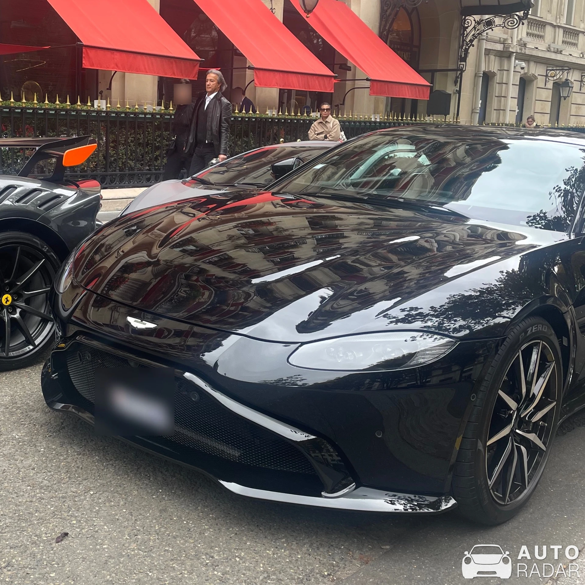 Aston Martin V8 Vantage spotted in Paris, France