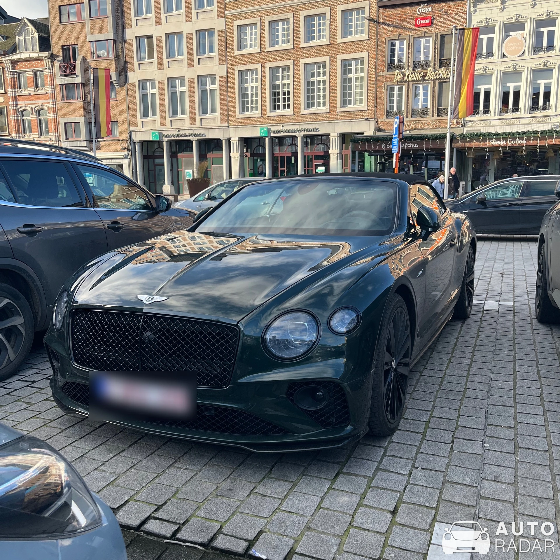 Bentley Continental spotted in Sint-Truiden, Belgium