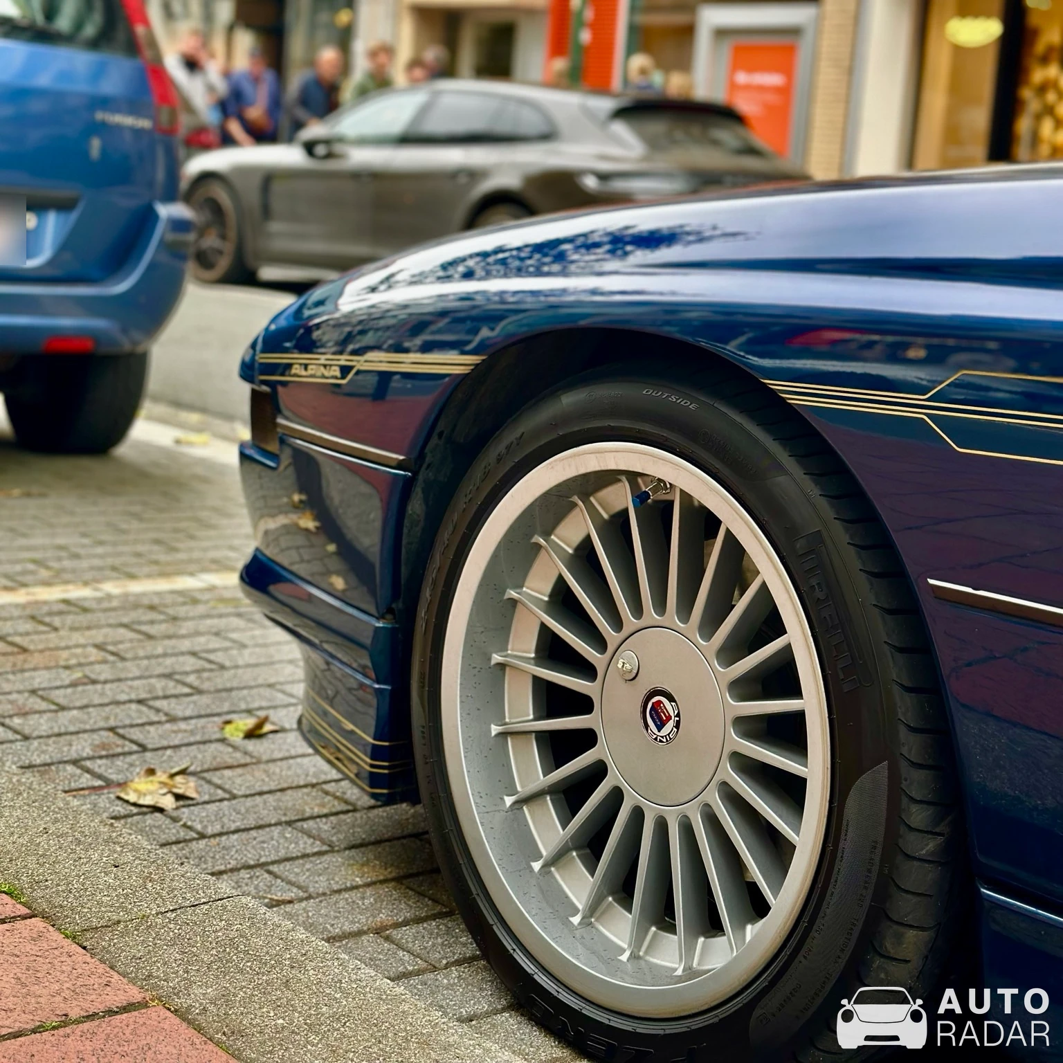 Alpina B12 5.0 Coupé E31 spotted in Knokke-Heist