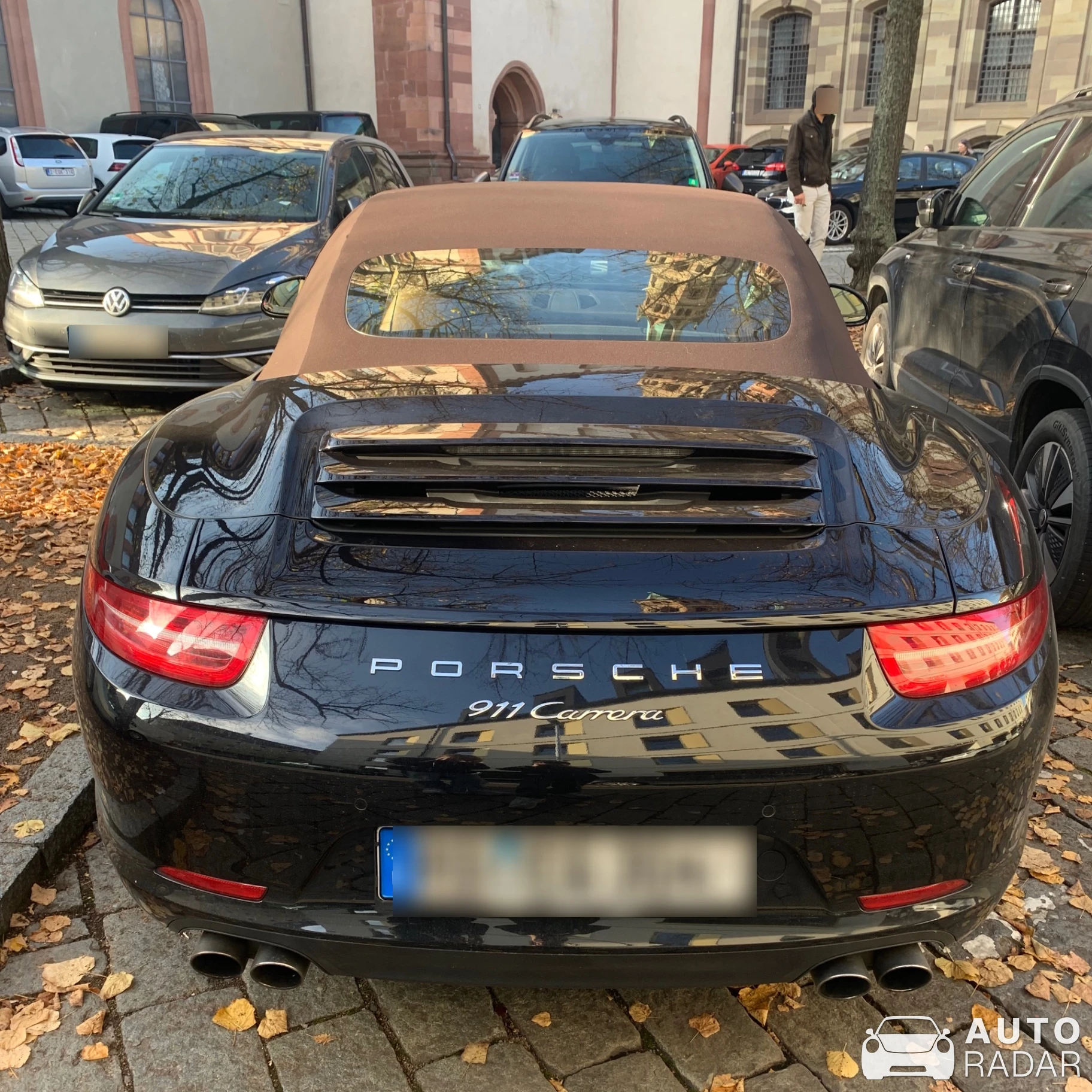 Porsche 991 Carrera Cabriolet MkI spotted in Würzburg, Germany