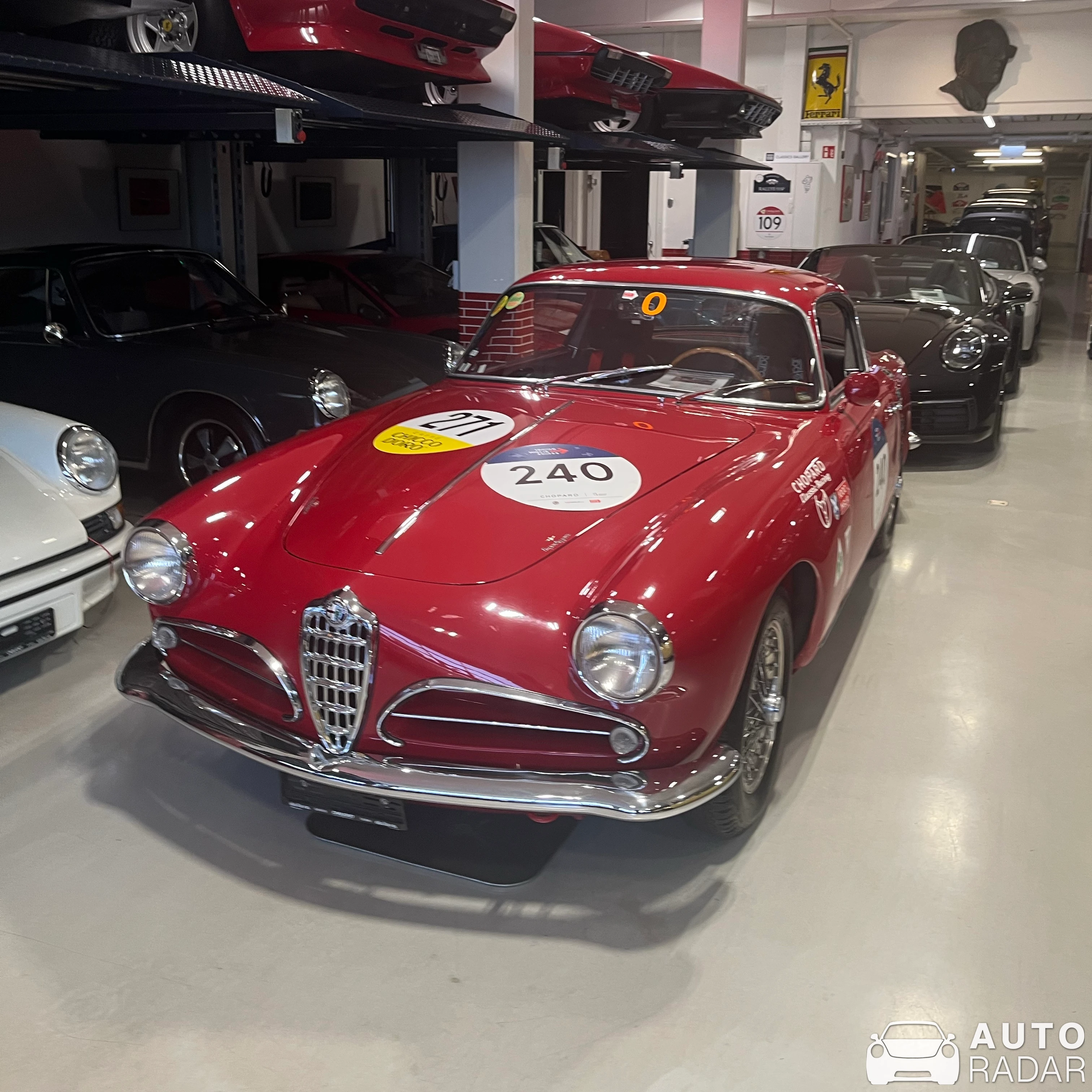 Alfa Romeo 1900 spotted in Plan-les-Ouates