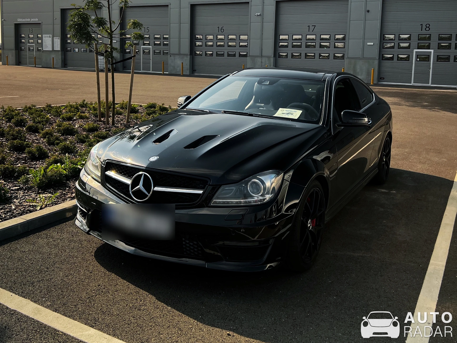 Mercedes-Benz C 63 AMG Coupé Edition 507 spotted in Tallinn