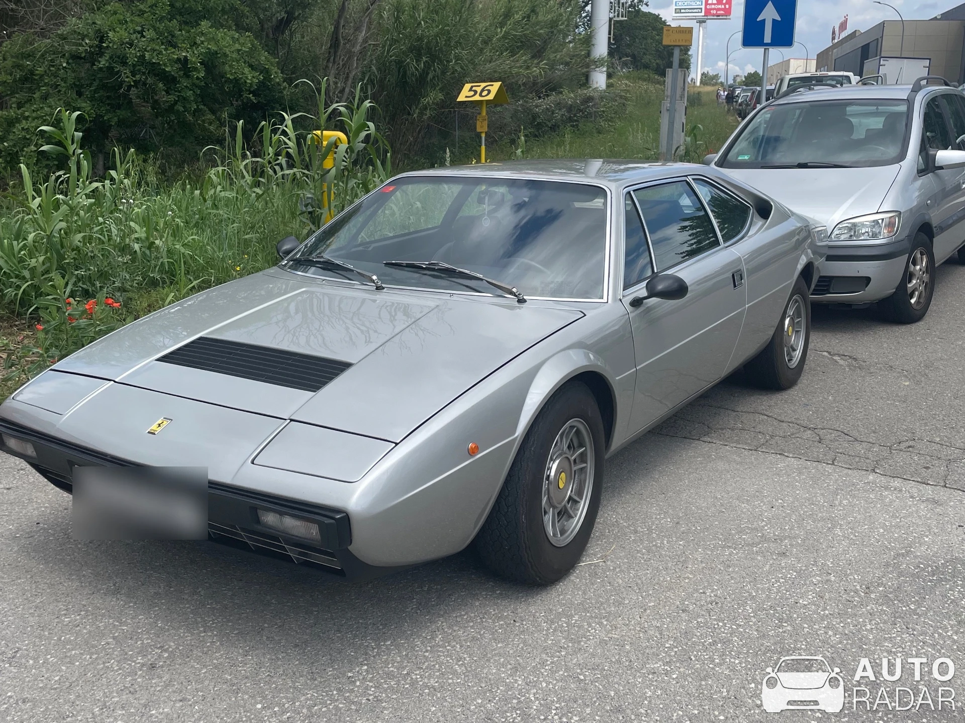 Ferrari Dino 246 GT spotted in Sils, España