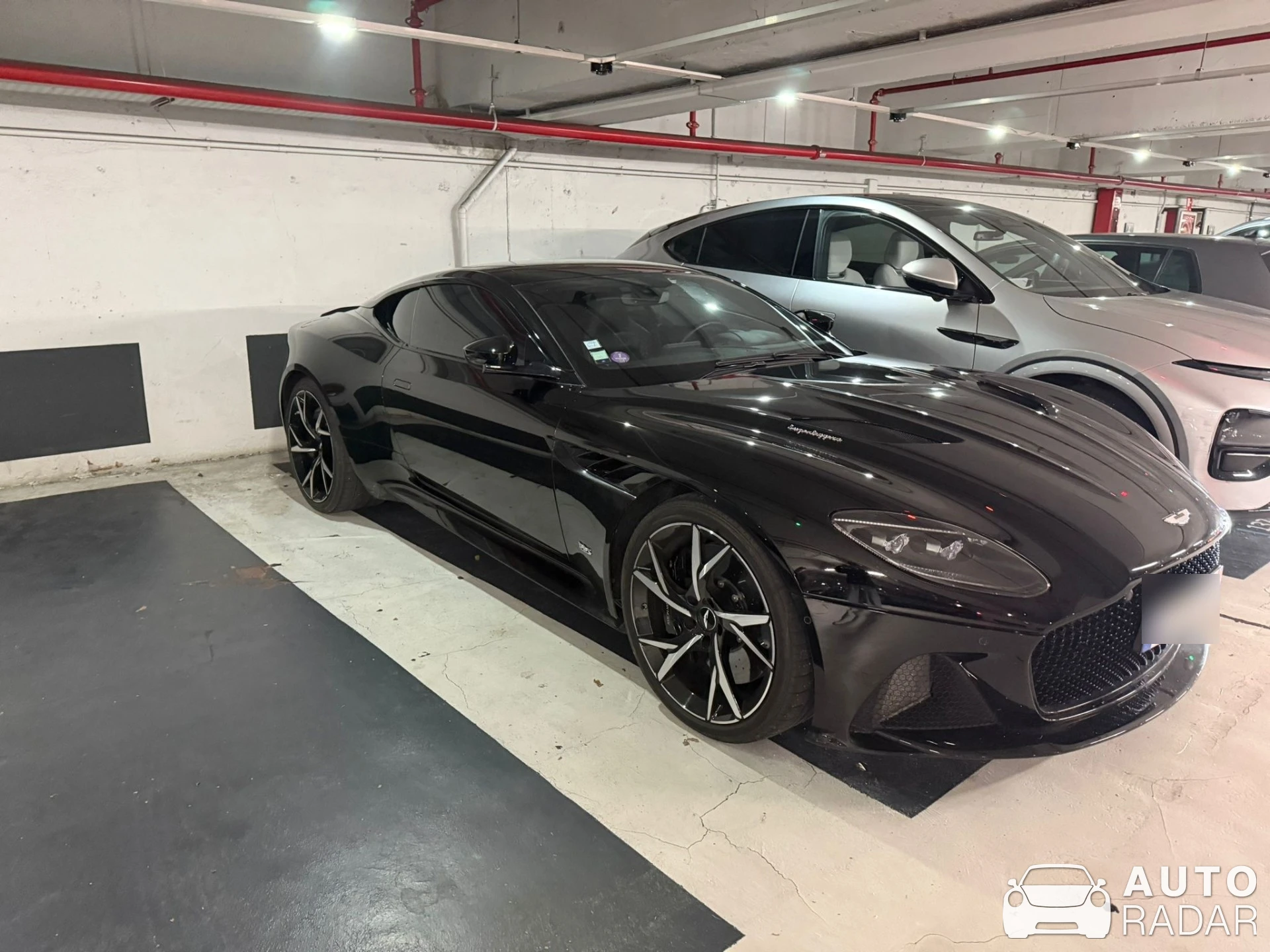 Aston Martin DBS Superleggera spotted in Barcelona, Spain