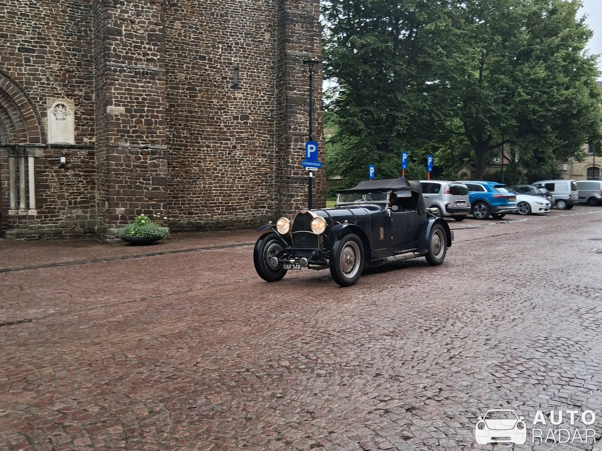 Bugatti Type 50 spotted in Ieper